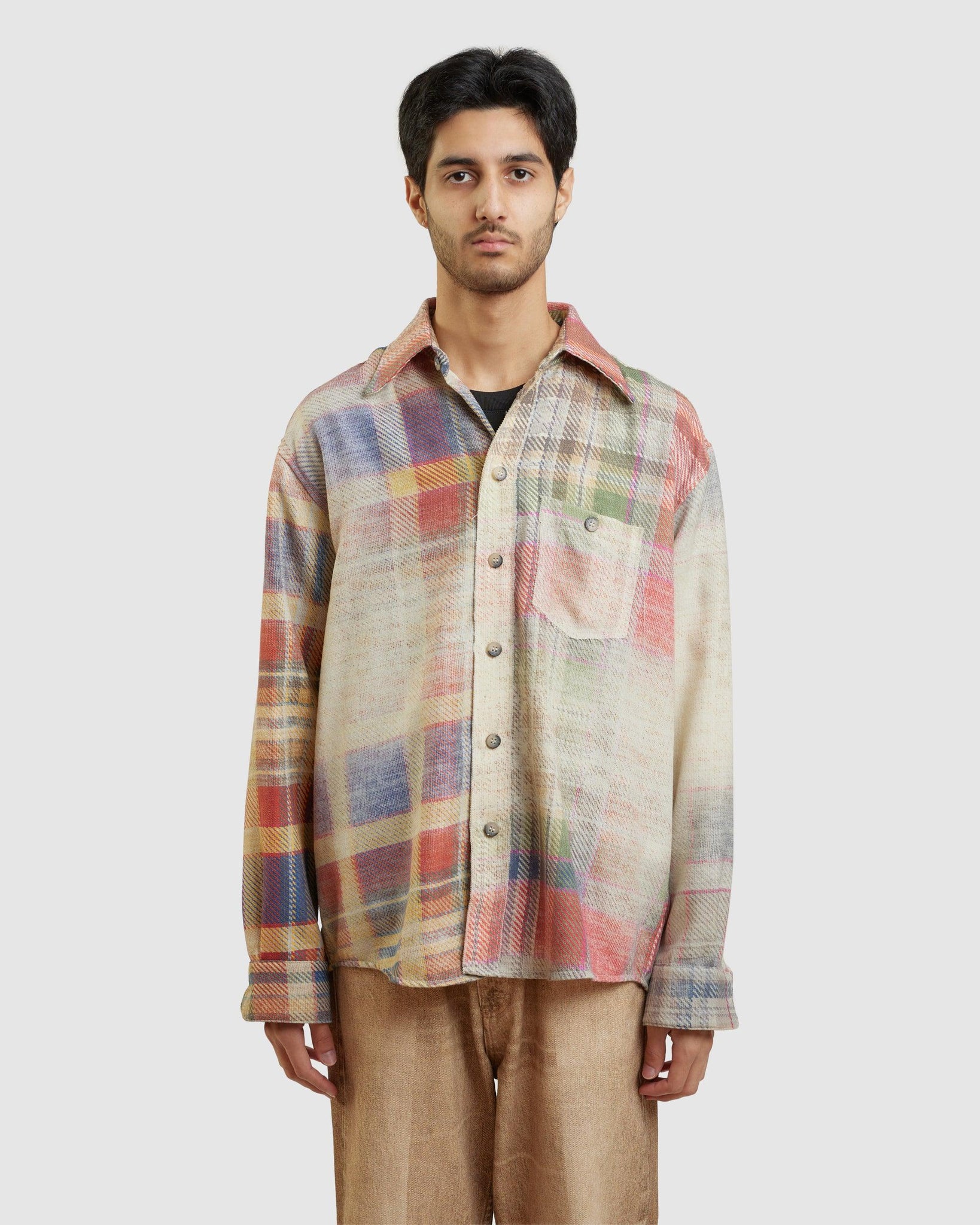 Atmos Shirt Multicolour Split - {{ collection.title }} - Chinatown Country Club 