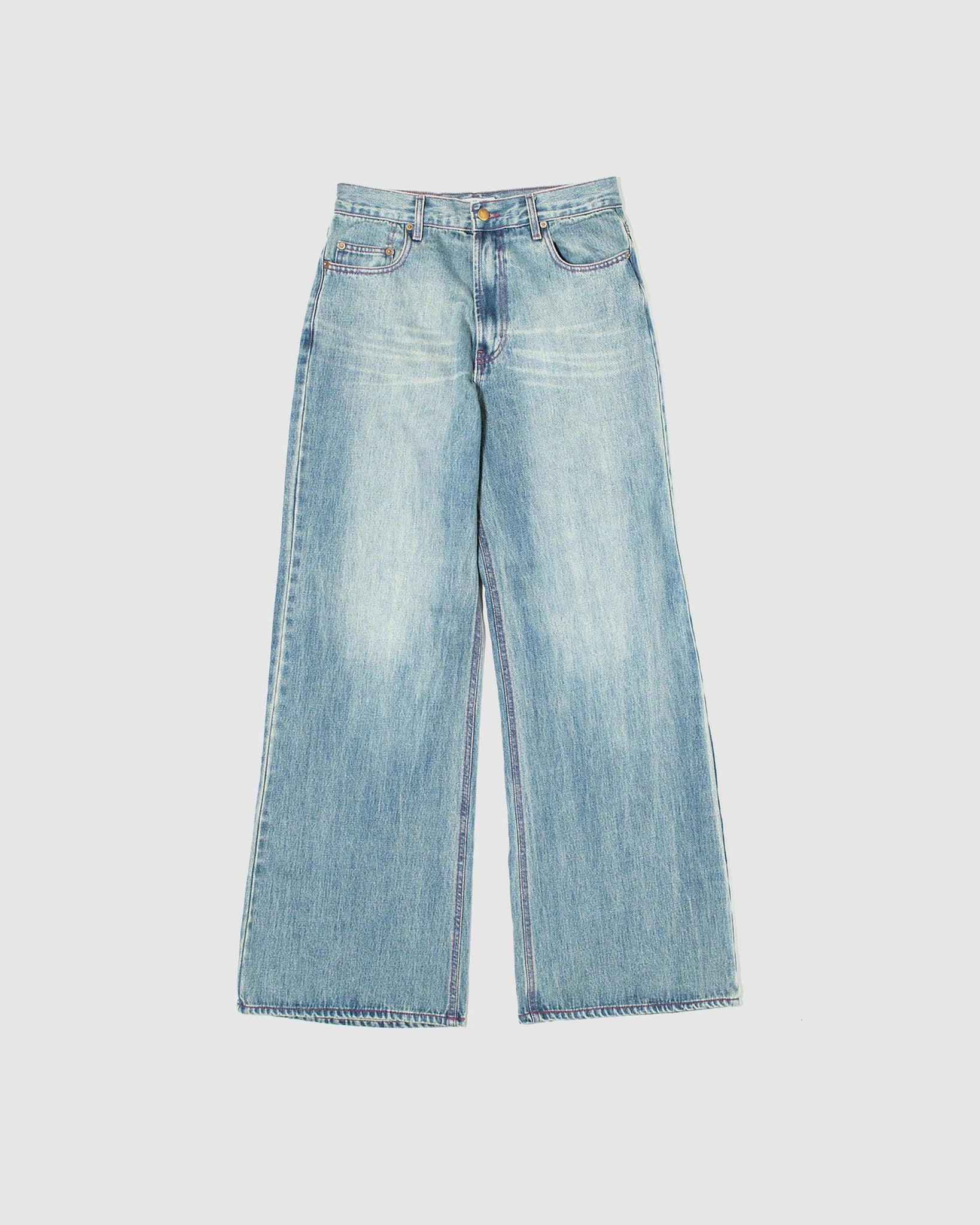 PSEUSHI Baggy Jeans Vintage Wash – Chinatown Country Club