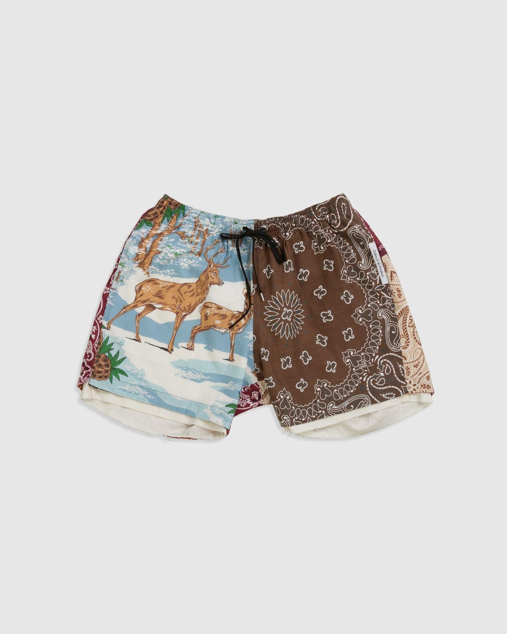 Bandana Patch Shorts - {{ collection.title }} - Chinatown Country Club 