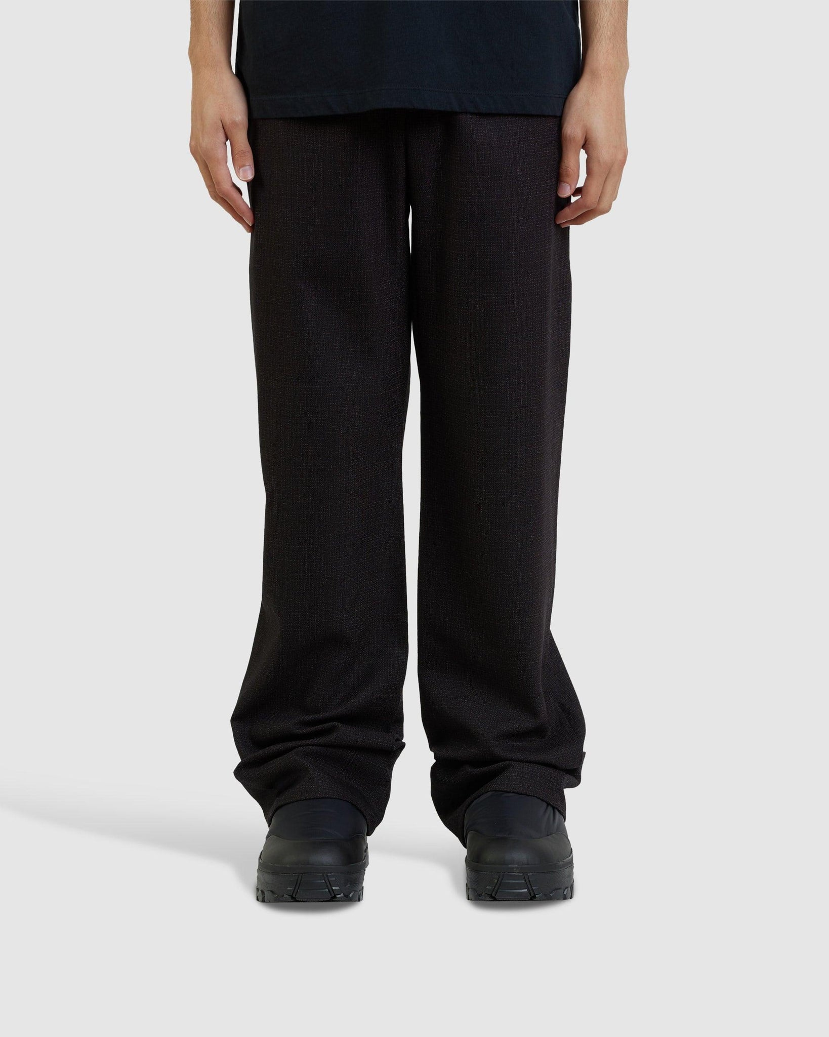 Bell-Bottom Wool Pants - {{ collection.title }} - Chinatown Country Club 