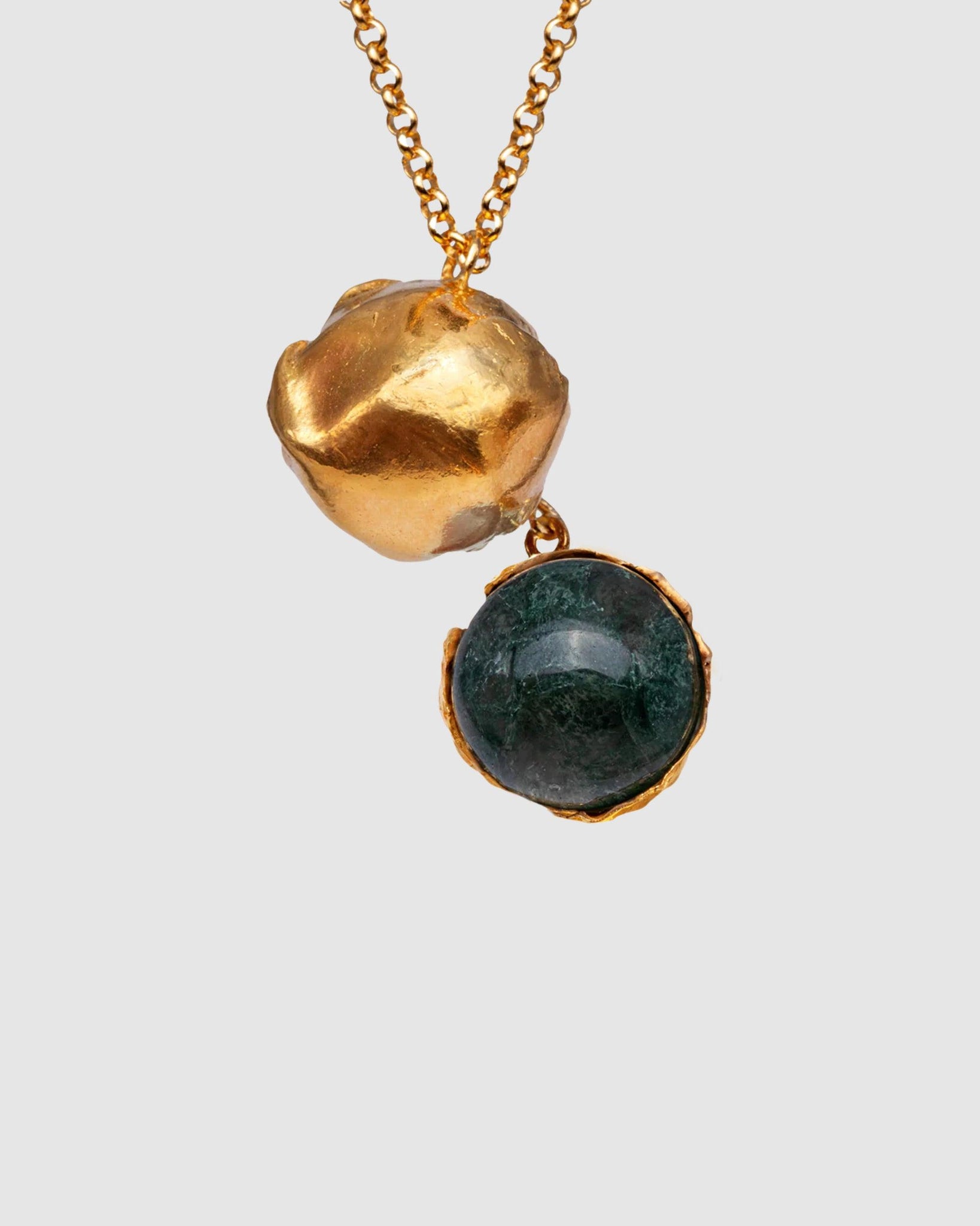 Bolas Melon Necklace Gold - {{ collection.title }} - Chinatown Country Club 