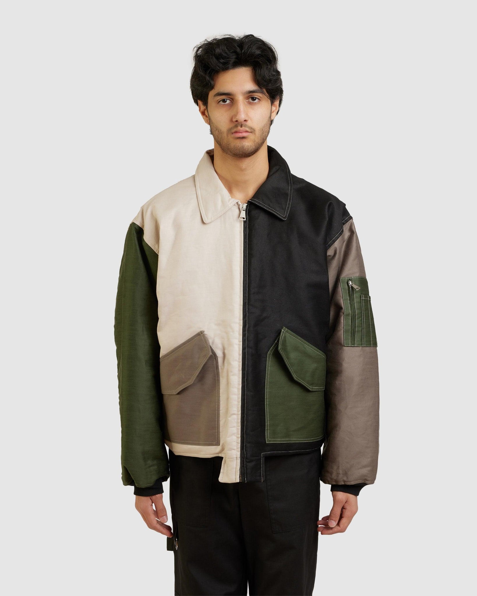 Bomber Jacket Canvas - {{ collection.title }} - Chinatown Country Club 