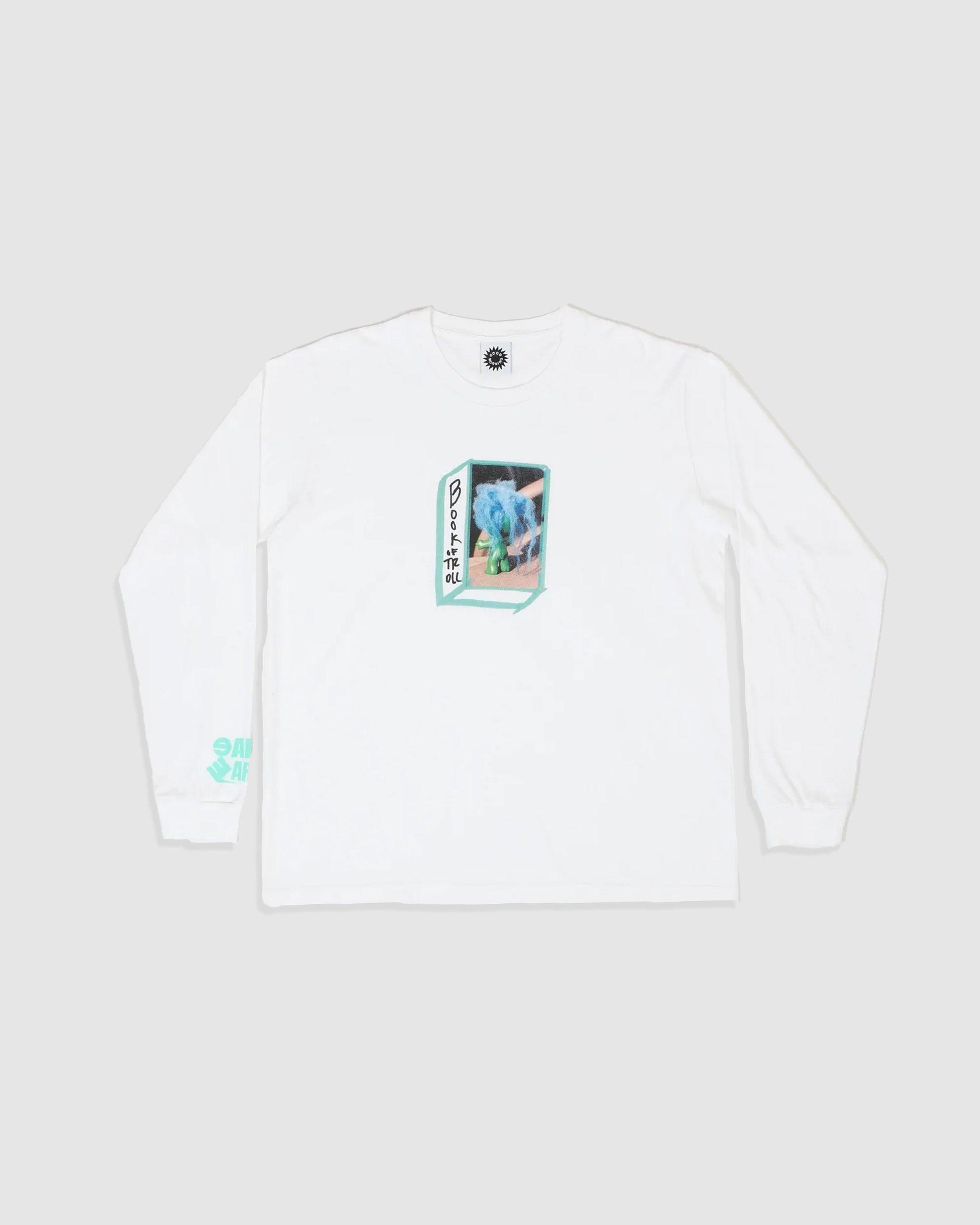 Book of Troll Long Sleeve Tee - {{ collection.title }} - Chinatown Country Club 