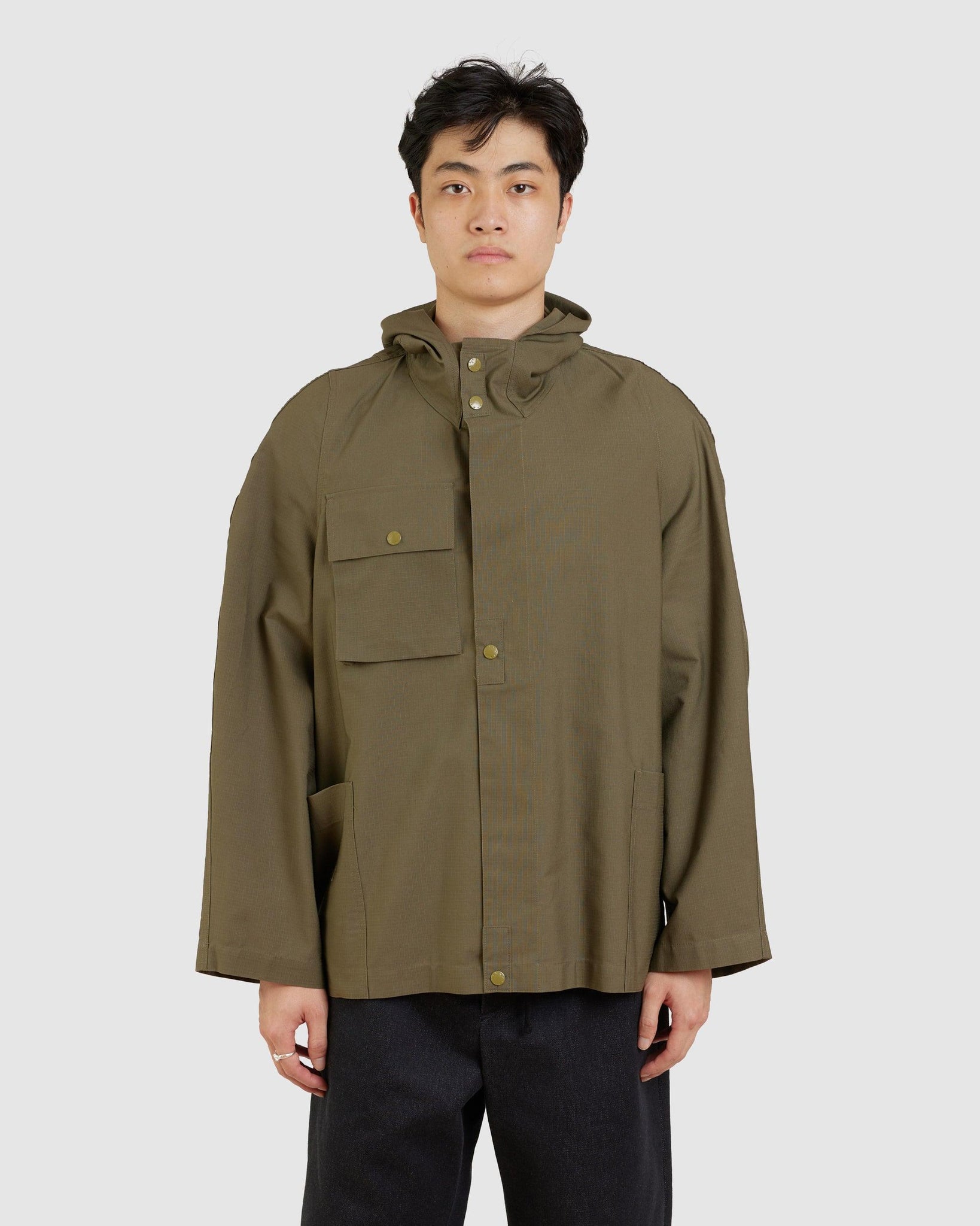 Cargo Pleat Smock Olive - {{ collection.title }} - Chinatown Country Club 