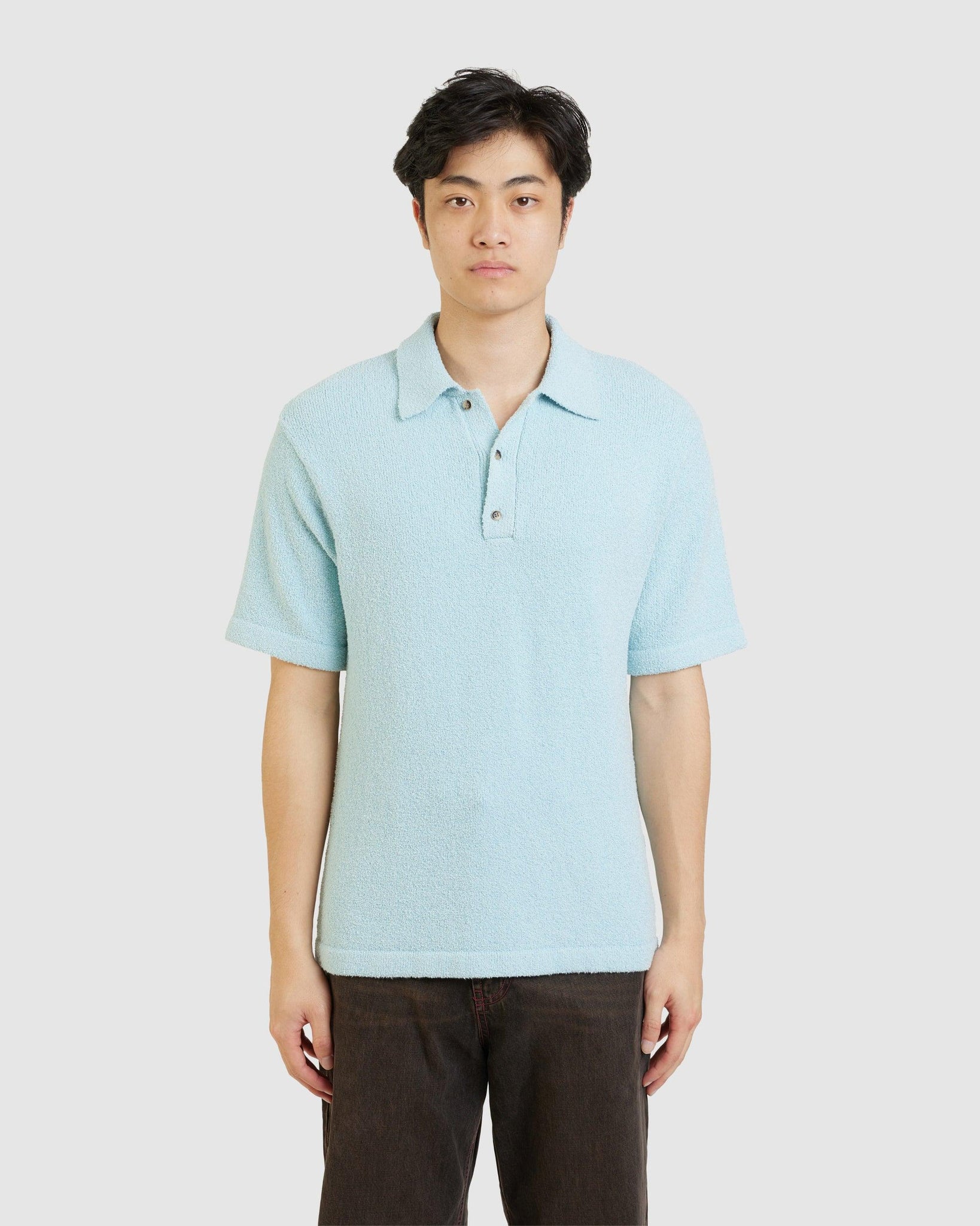 Carver Sky Terry Knit - {{ collection.title }} - Chinatown Country Club 