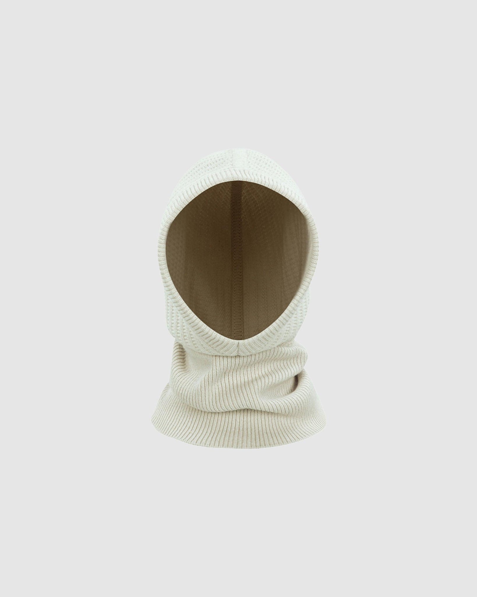 Cashmere Blend Balaclava Ivory - {{ collection.title }} - Chinatown Country Club 