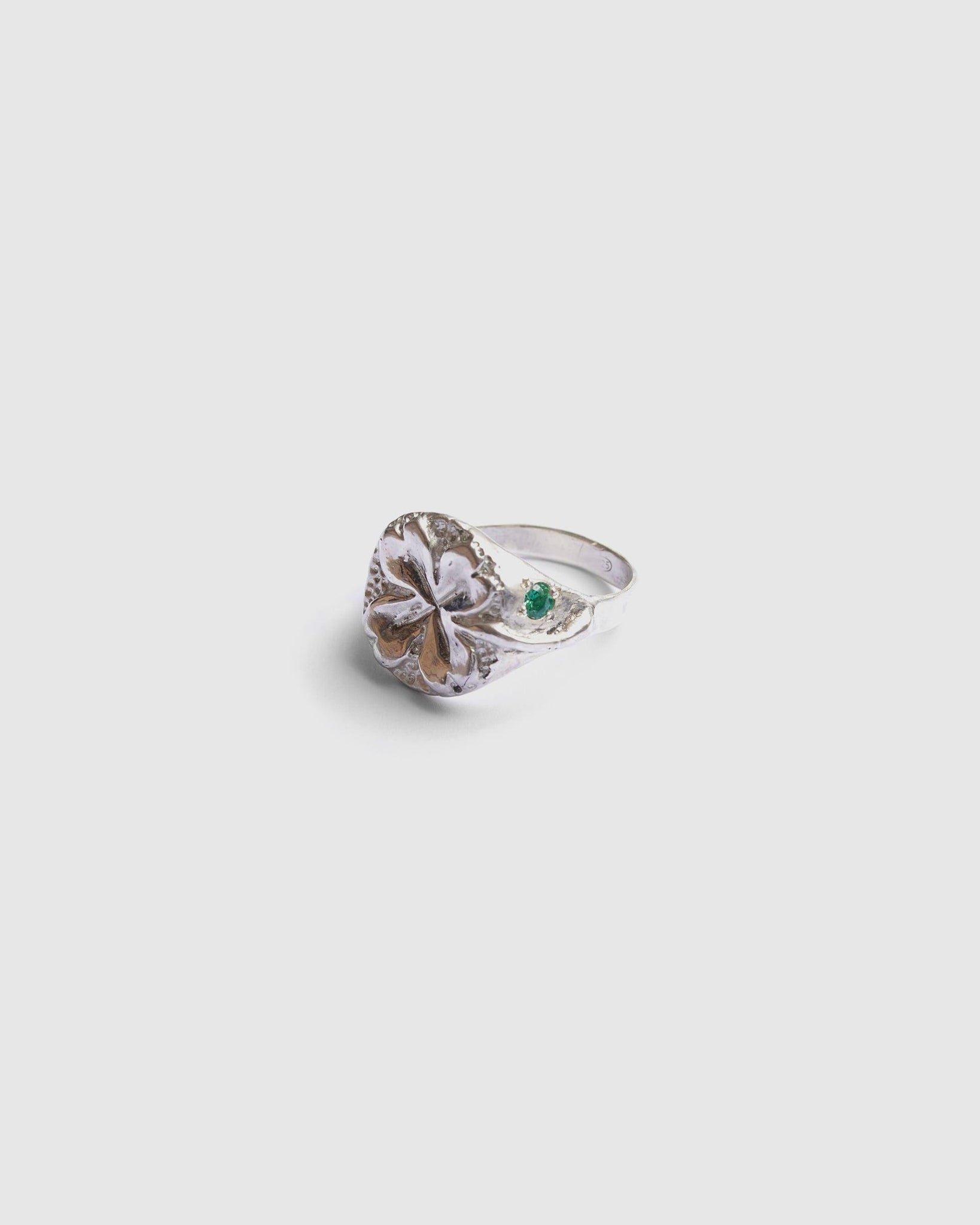 CCClover Ring Emerald - {{ collection.title }} - Chinatown Country Club 