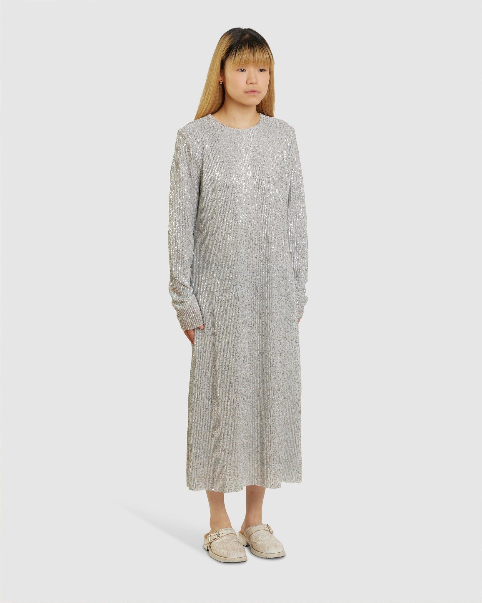 Celsia Dress Silver - {{ collection.title }} - Chinatown Country Club 