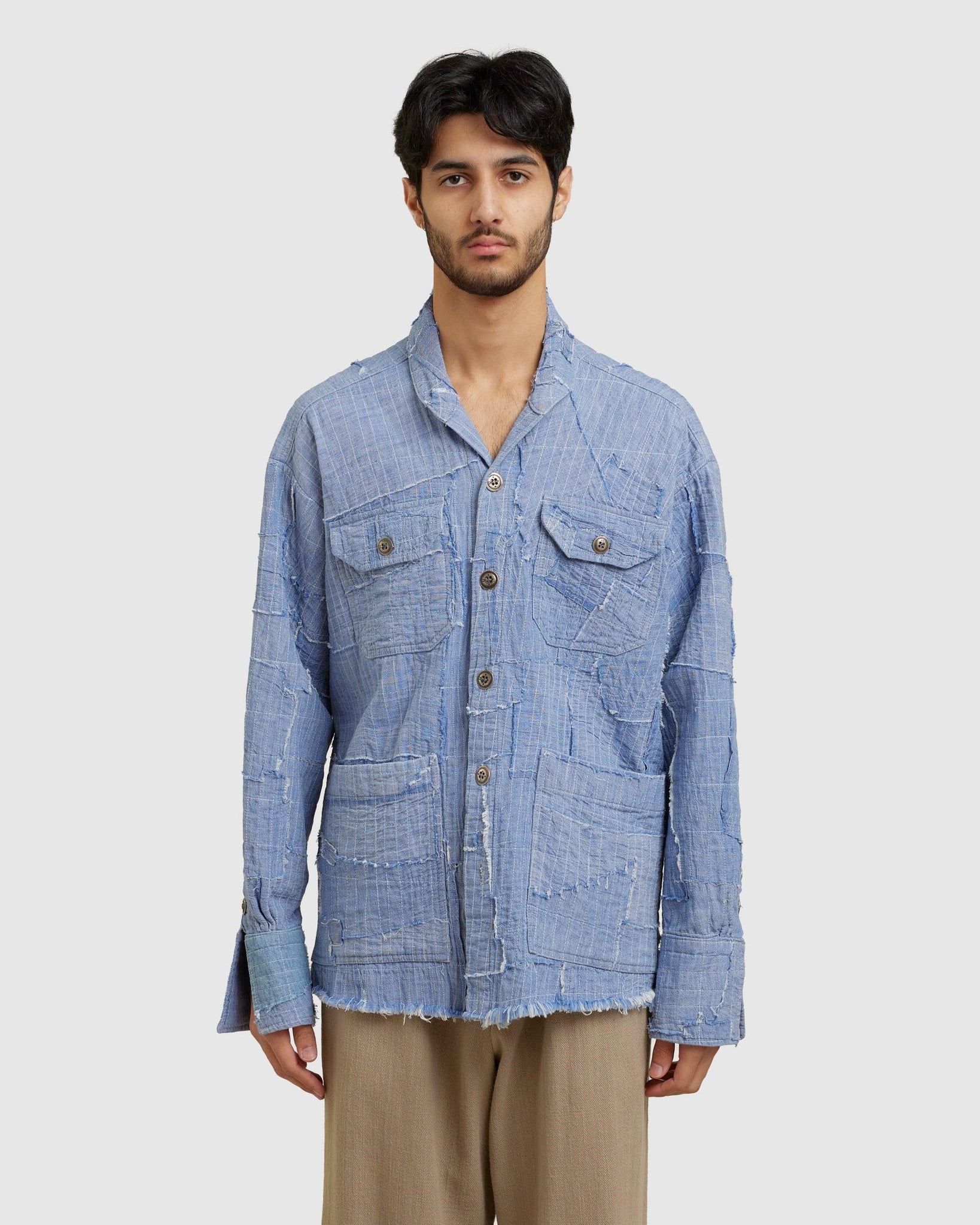 Chambray deals shirt jacket