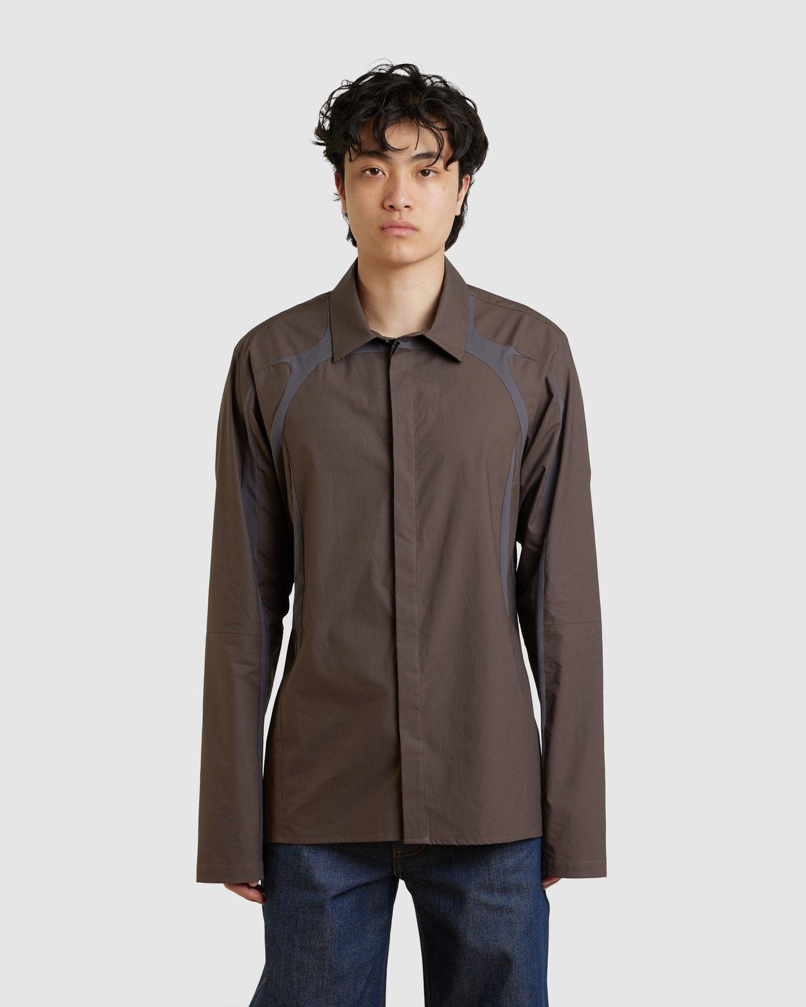 Charcoal Alfie Shirt - {{ collection.title }} - Chinatown Country Club 