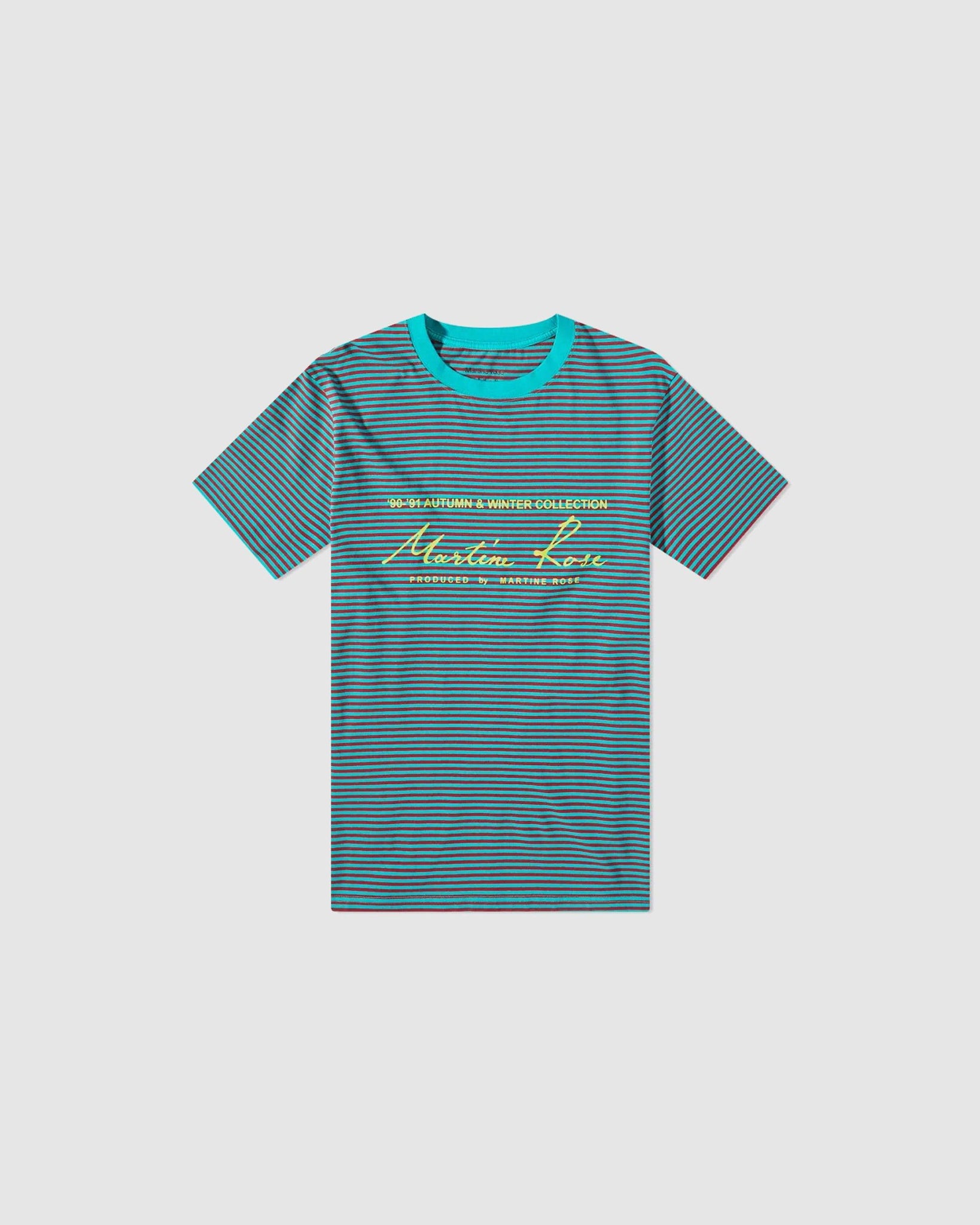 Classic T-Shirt Red & Green Stripe - {{ collection.title }} - Chinatown Country Club 