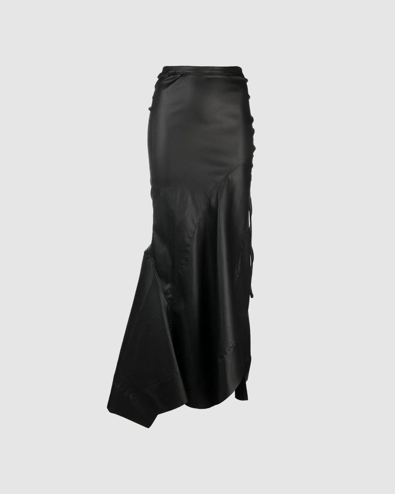 Coated Asymmetric Maxi Skirt - {{ collection.title }} - Chinatown Country Club 