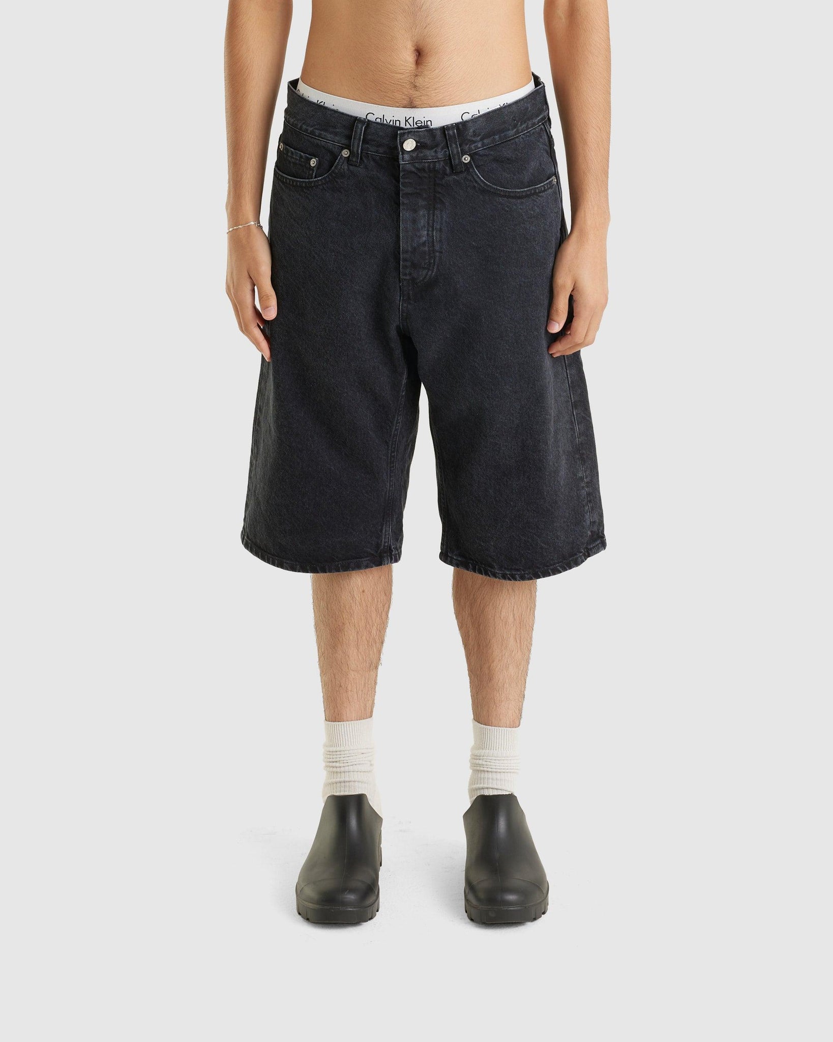 Criss Shorts Washed Black - {{ collection.title }} - Chinatown Country Club 