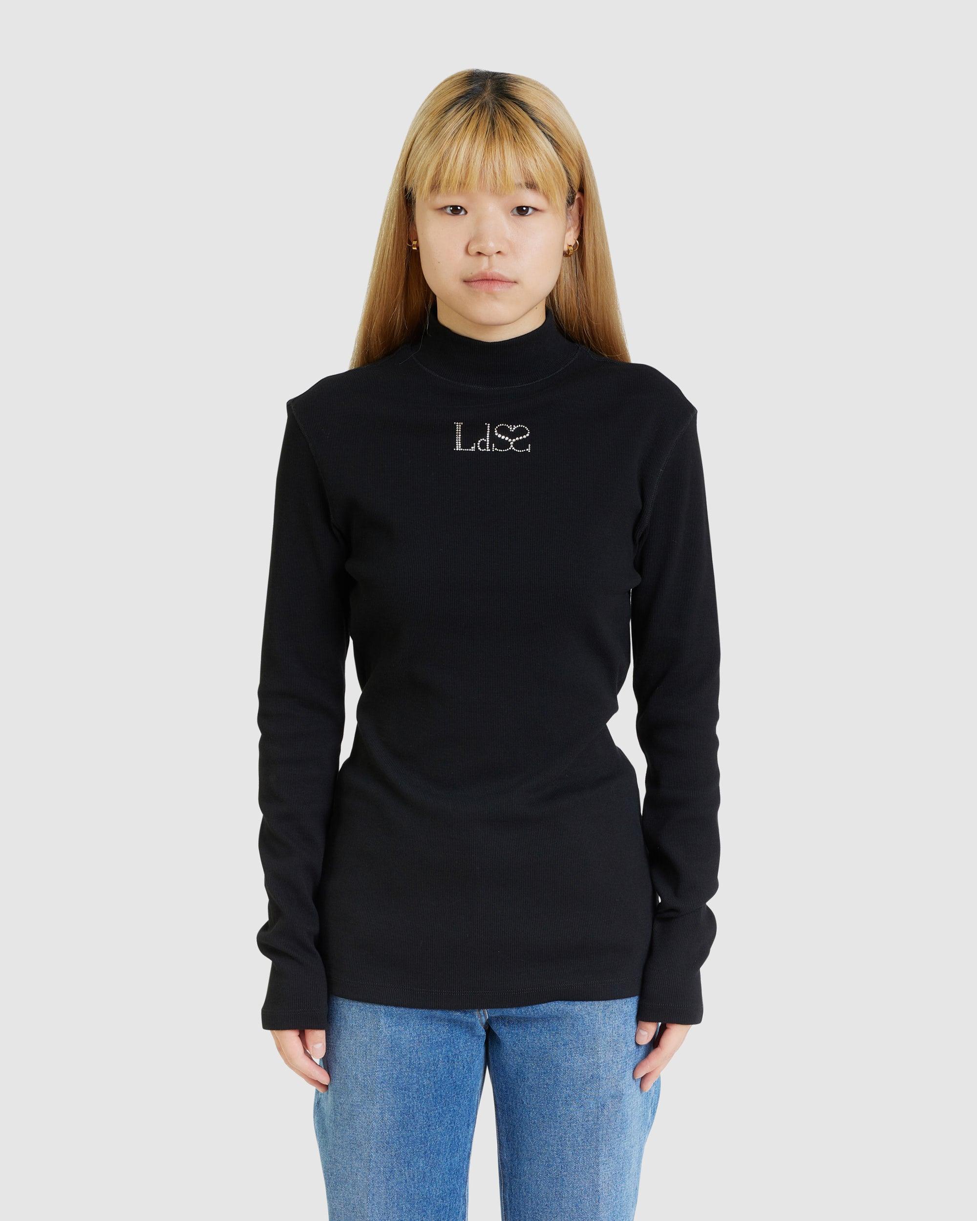 Crystal Logo Mockneck (W) - {{ collection.title }} - Chinatown Country Club 