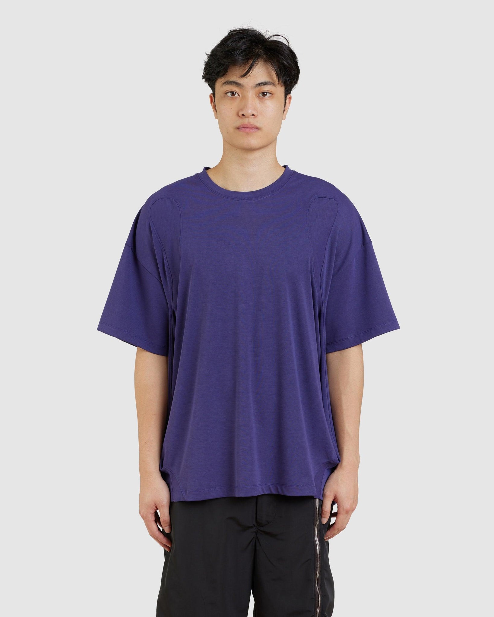 Curved Overlap Crew Neck T-Shirt - {{ collection.title }} - Chinatown Country Club 