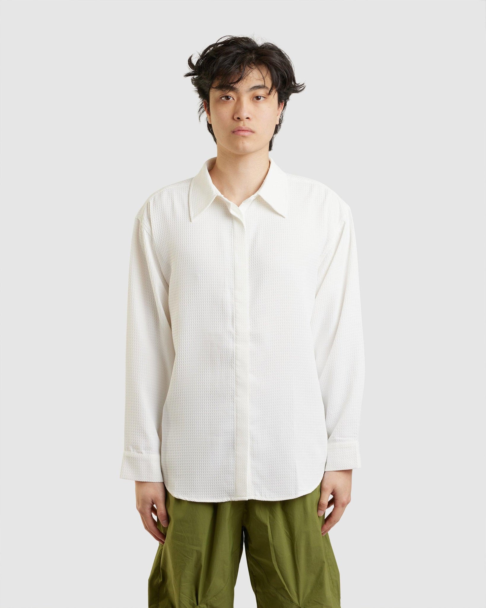Dais Shirt White - {{ collection.title }} - Chinatown Country Club 