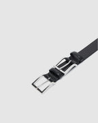 Double Buckle Leather Belt