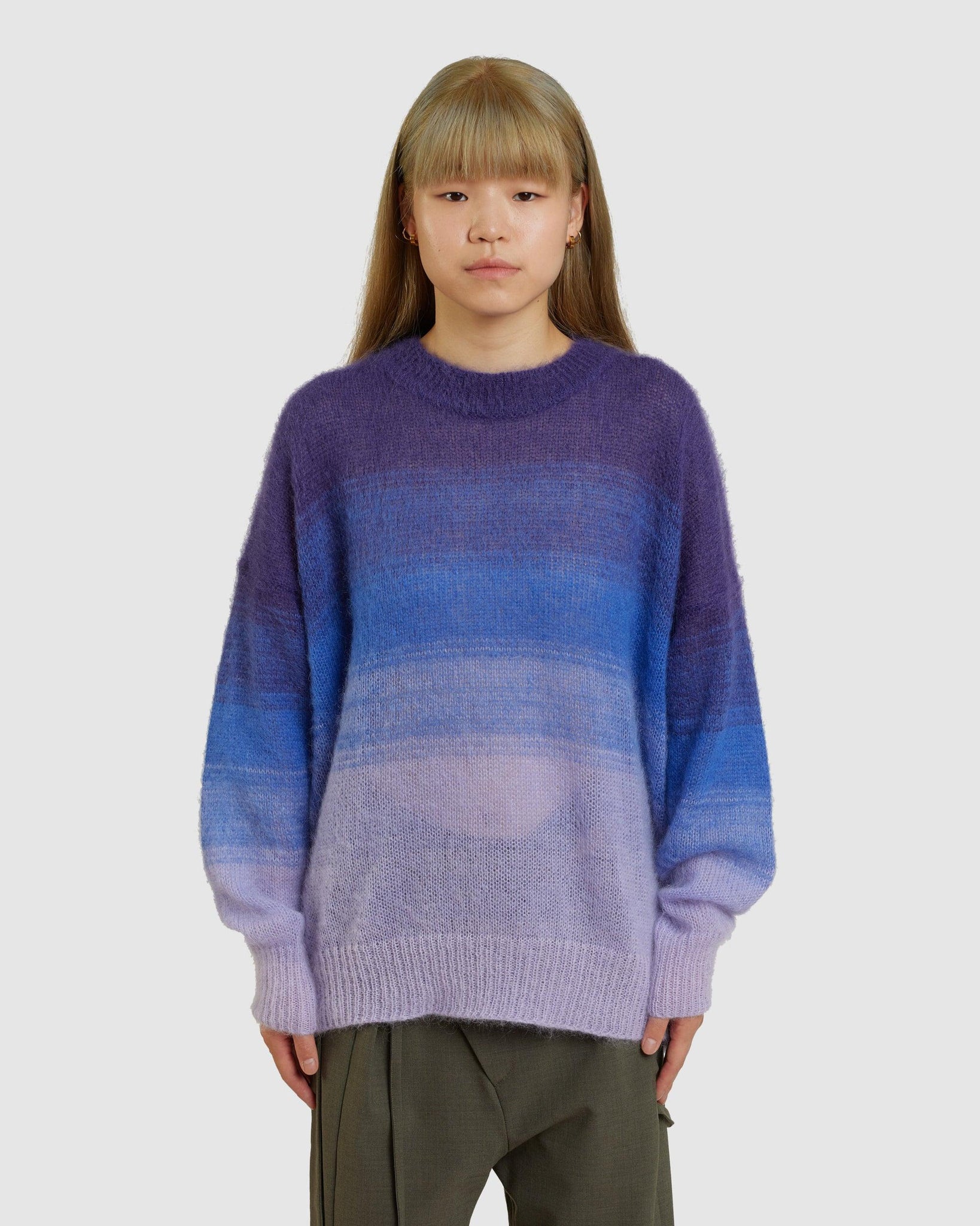 Drussellh Gradient Sweater Royal Blue (W) - {{ collection.title }} - Chinatown Country Club 