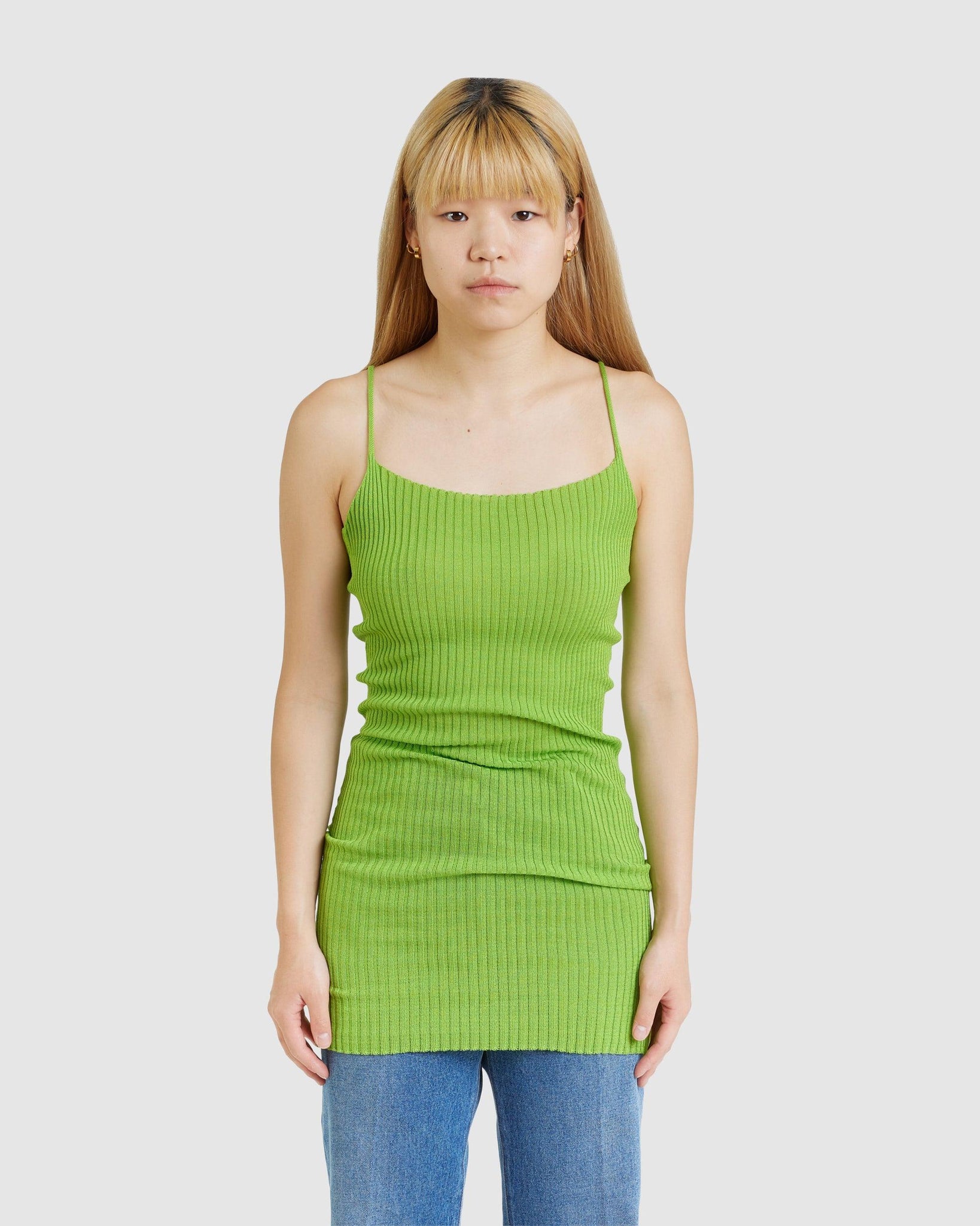 Emma Slip Dress Apple Green - {{ collection.title }} - Chinatown Country Club 