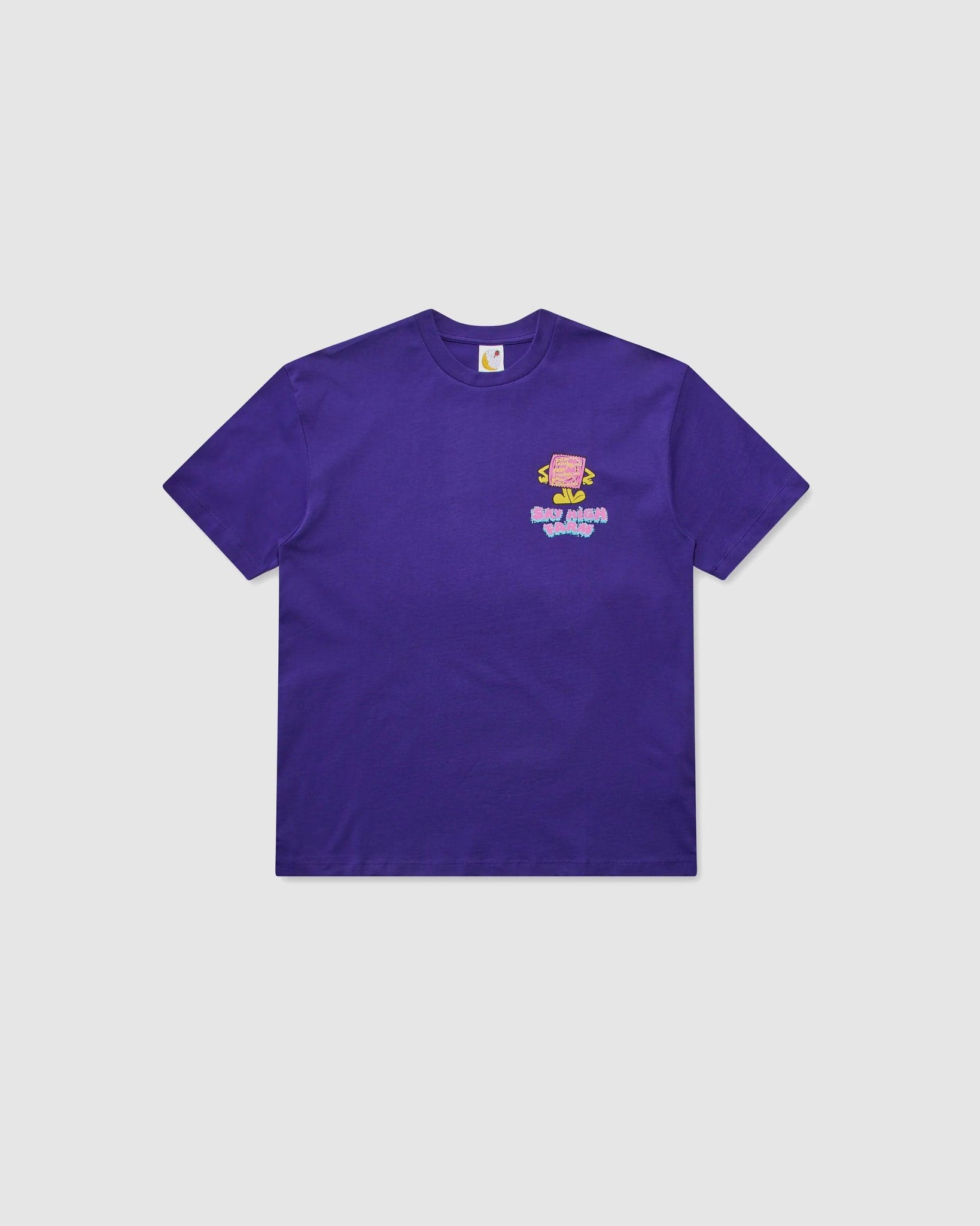 Flatbush Printed T Shirt Purple - {{ collection.title }} - Chinatown Country Club 