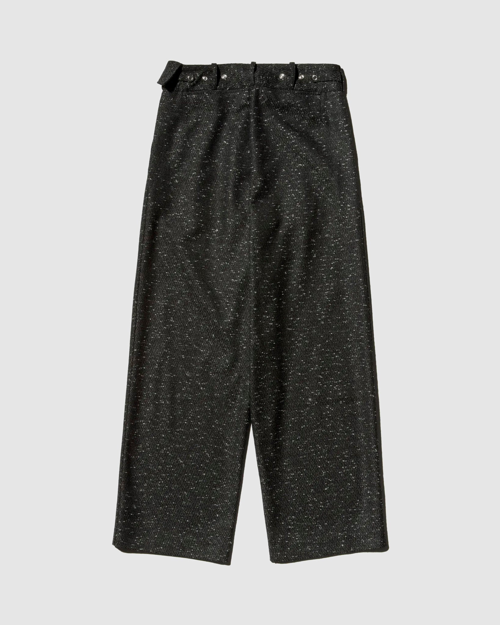 Navin Wide Trouser Ash Black