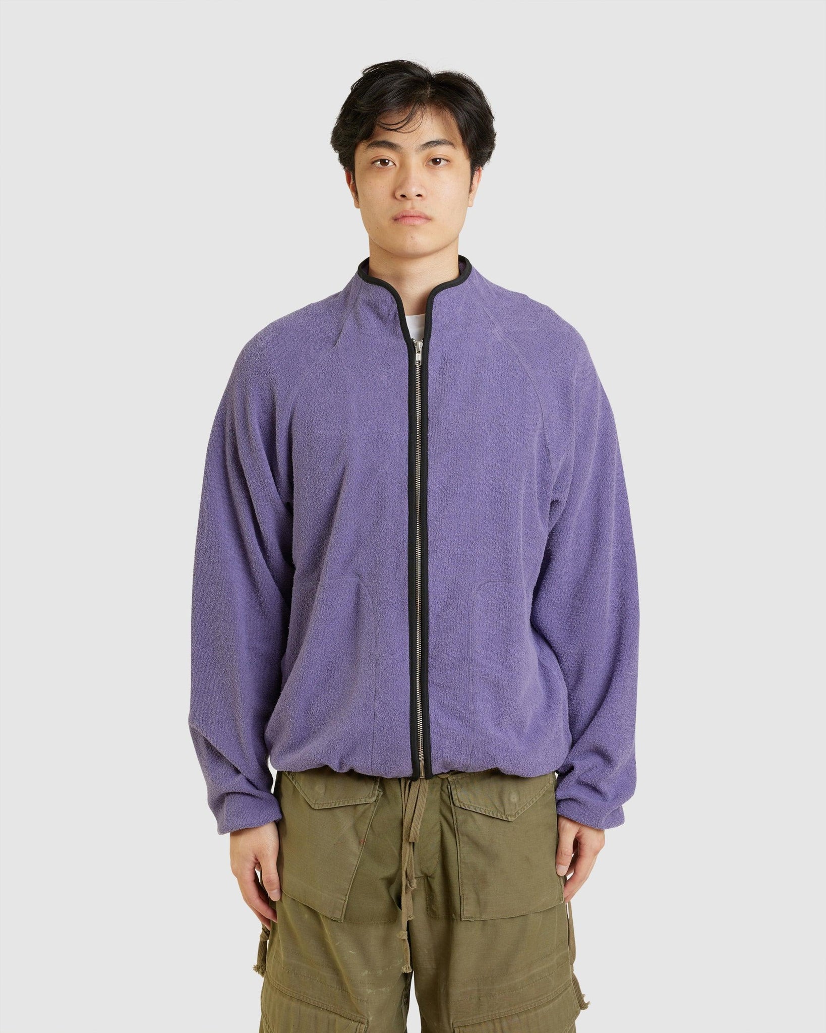 Gjof Fleece Jacket Purple - {{ collection.title }} - Chinatown Country Club 