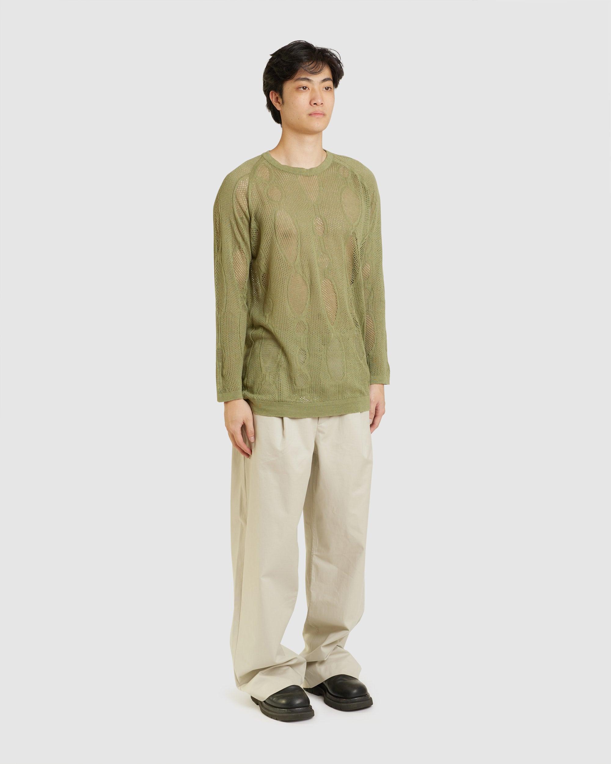 Glofaxi Sweater Olive/Dust - {{ collection.title }} - Chinatown Country Club 