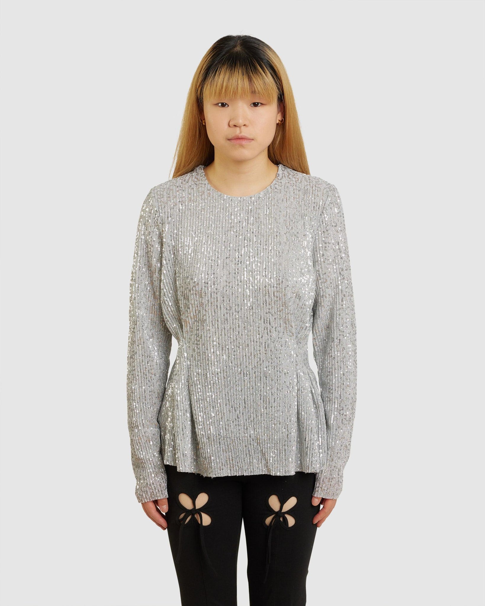 Glory Blouse Silver - {{ collection.title }} - Chinatown Country Club 