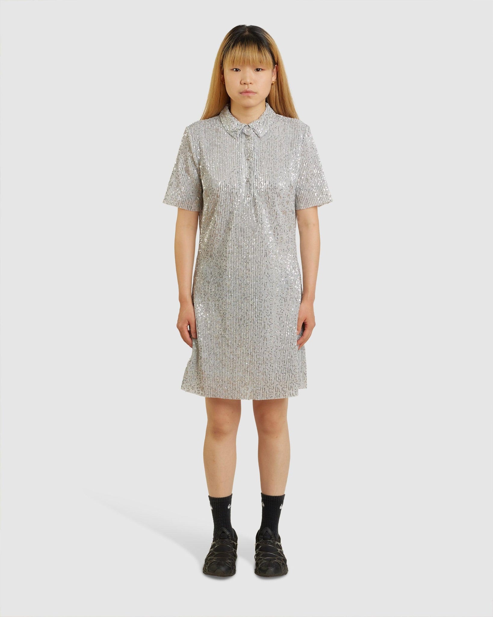 Kalmi Dress Silver - {{ collection.title }} - Chinatown Country Club 