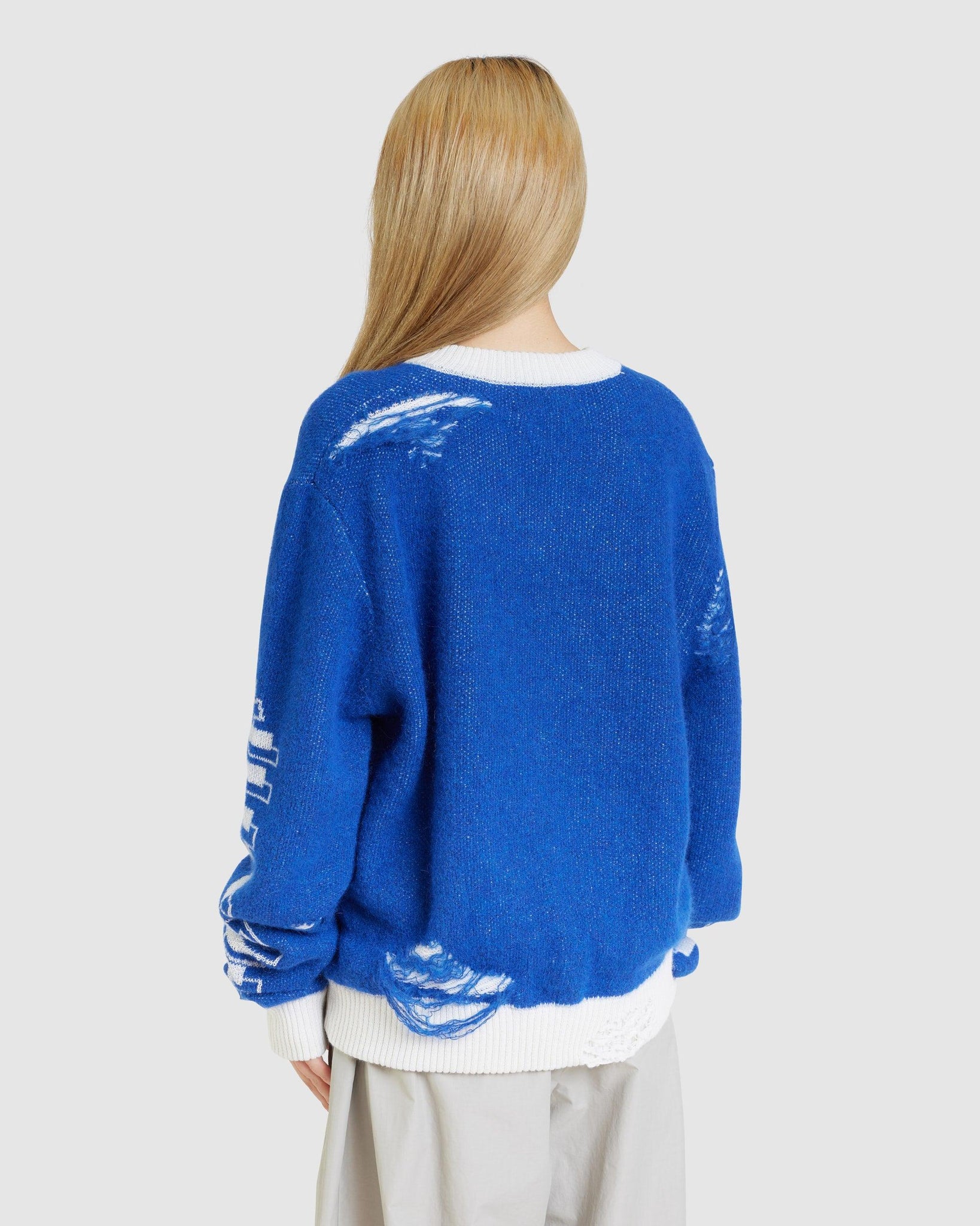Knit Distressed Sweater (W) - {{ collection.title }} - Chinatown Country Club 
