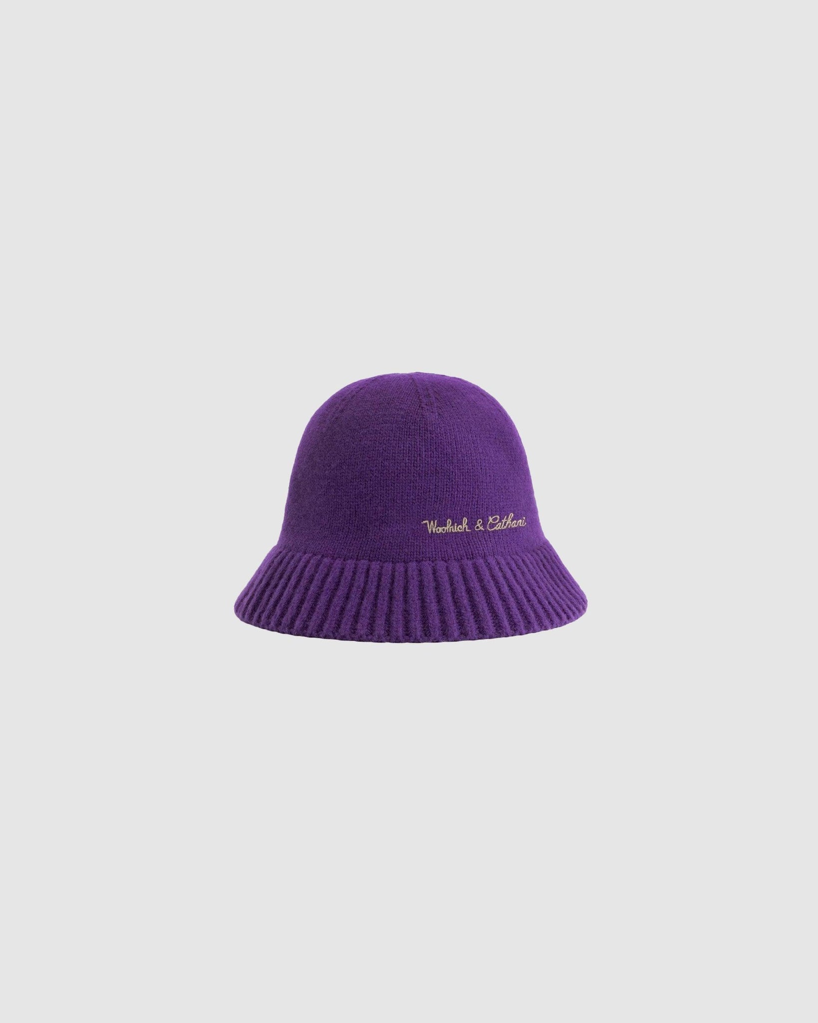 Knitted Bucket Hat Purple - {{ collection.title }} - Chinatown Country Club 