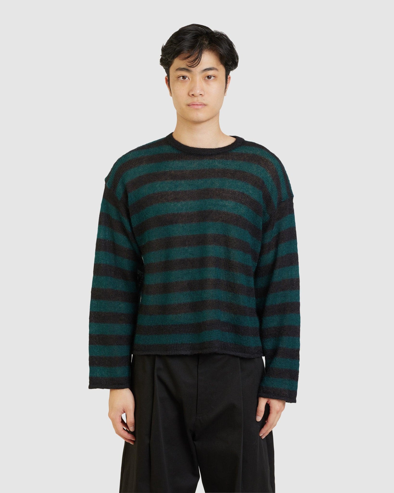 Knitted Striped Longsleeve - {{ collection.title }} - Chinatown Country Club 