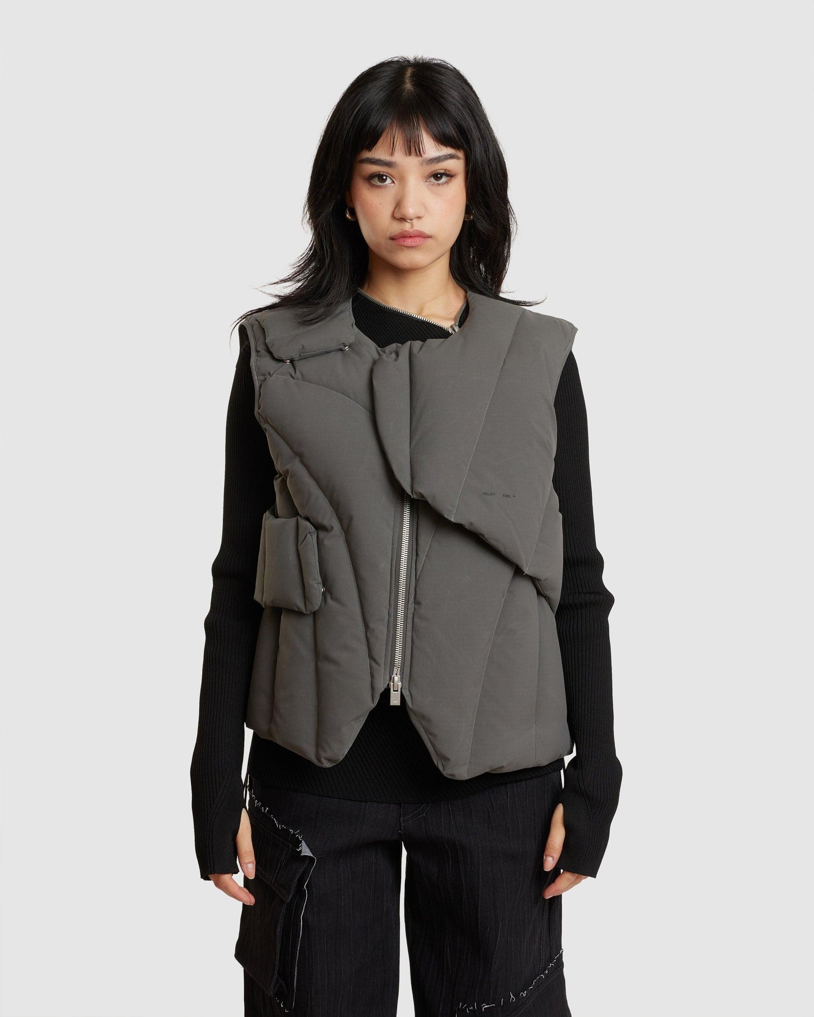 Layered Down Vest (W) - {{ collection.title }} - Chinatown Country Club 