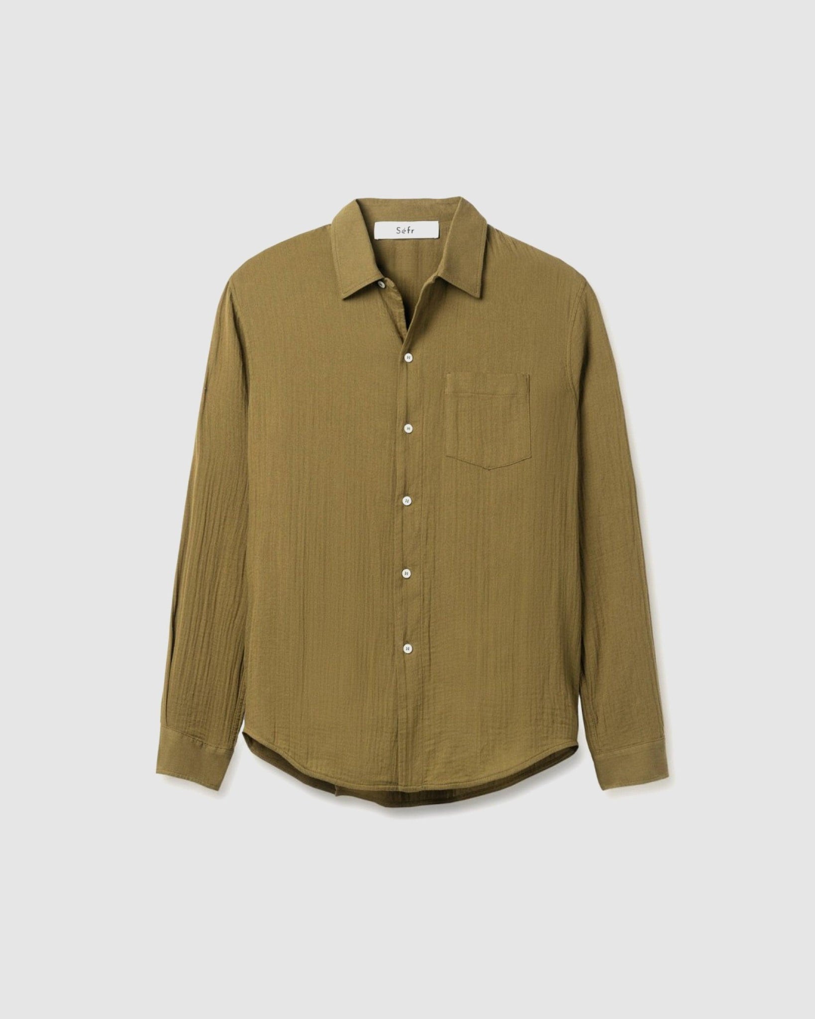 Leo Shirt Moss Green - {{ collection.title }} - Chinatown Country Club 