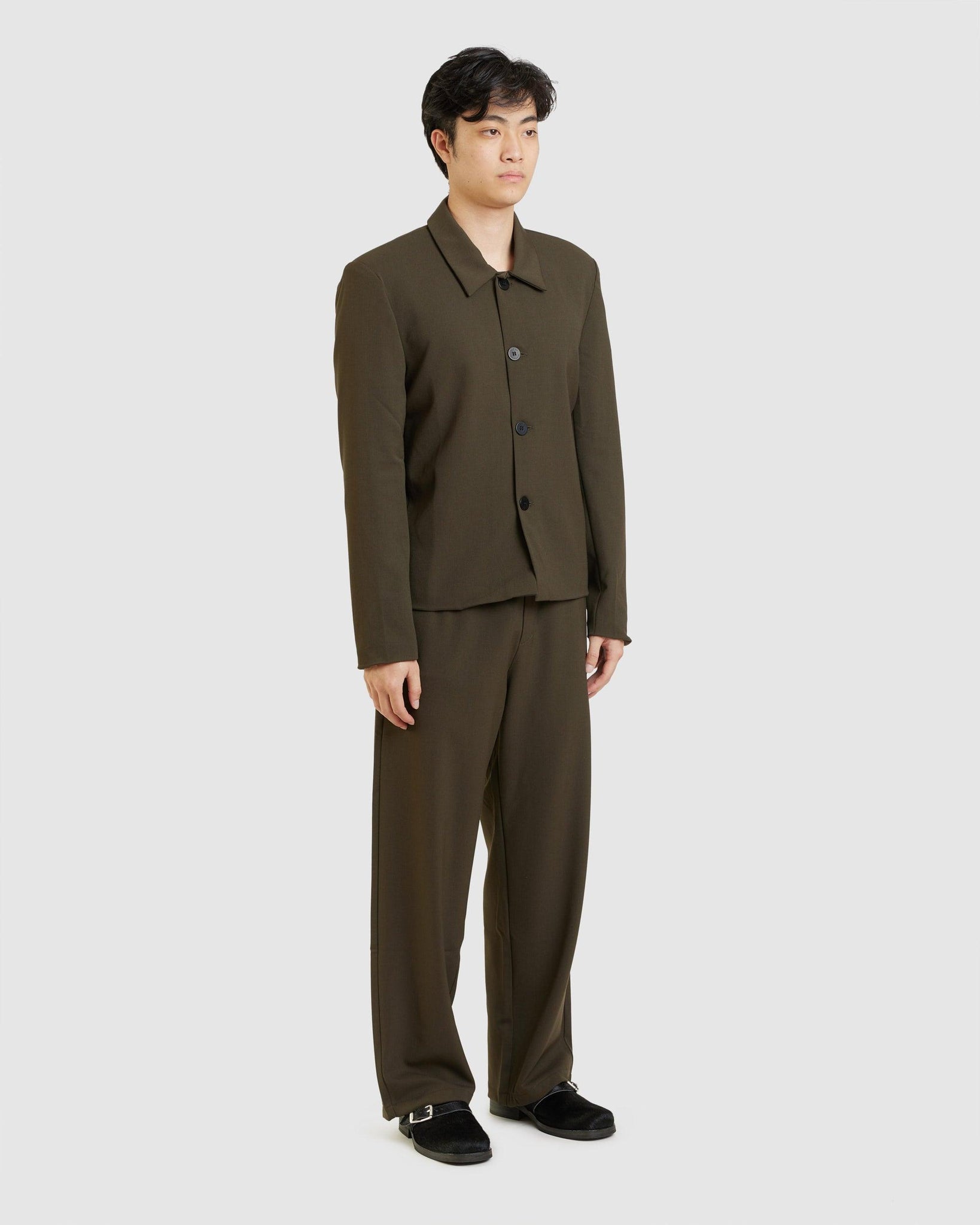 Louis Trousers Army Green - {{ collection.title }} - Chinatown Country Club 