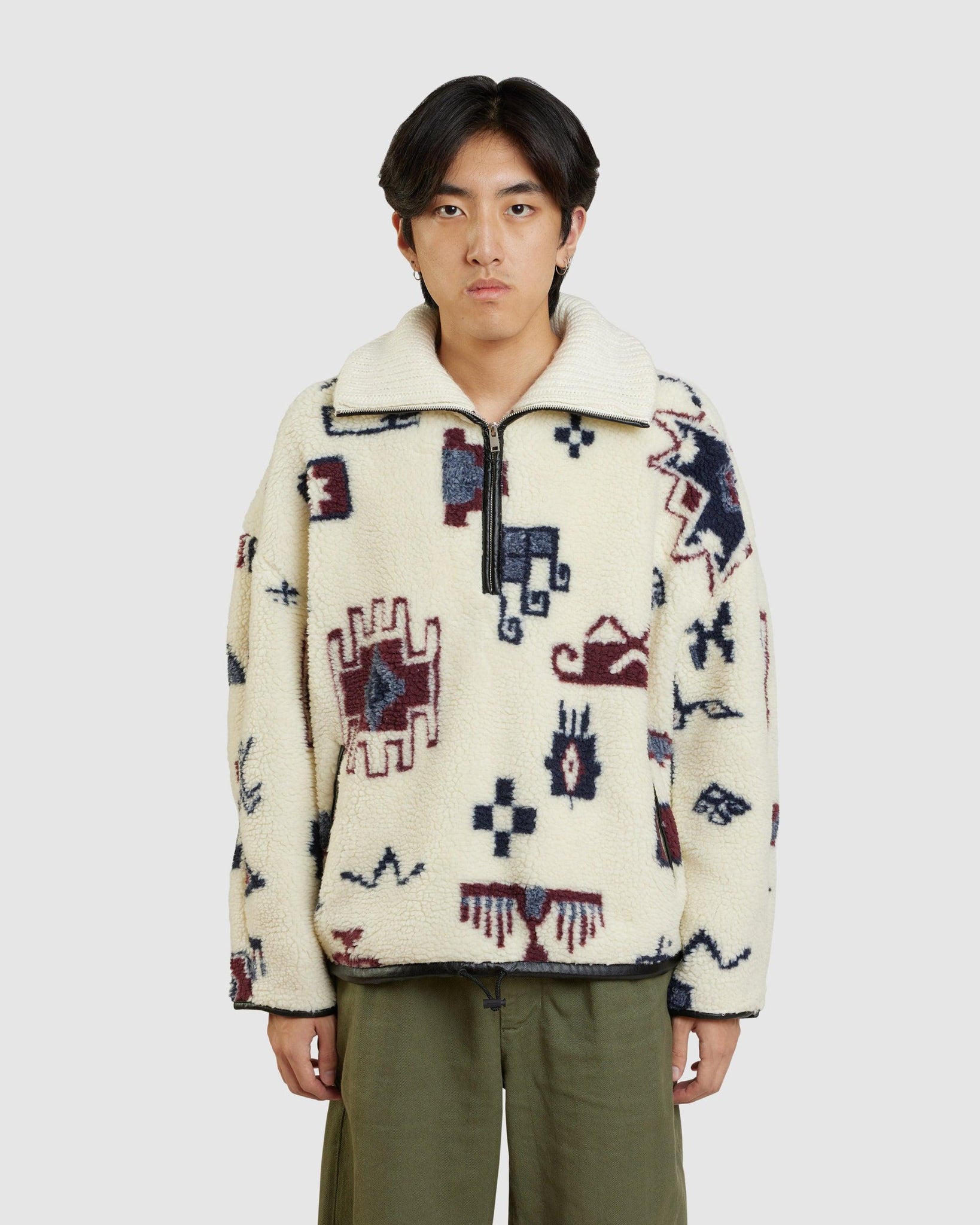 Marlo Graphic Fleece Jacket - {{ collection.title }} - Chinatown Country Club 
