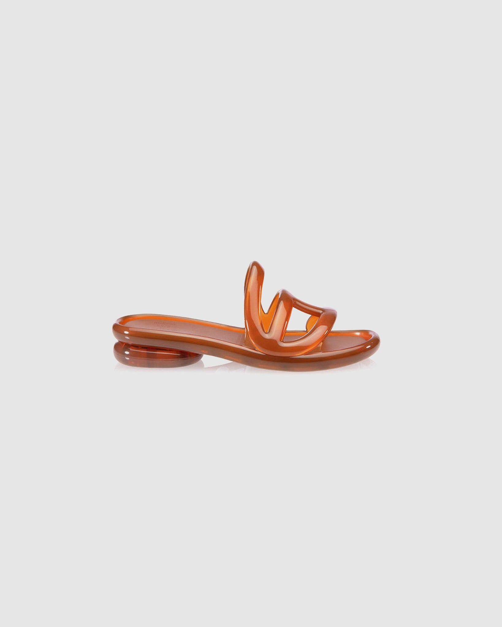 Melissa x Telfar Jelly Slide Brown - {{ collection.title }} - Chinatown Country Club 