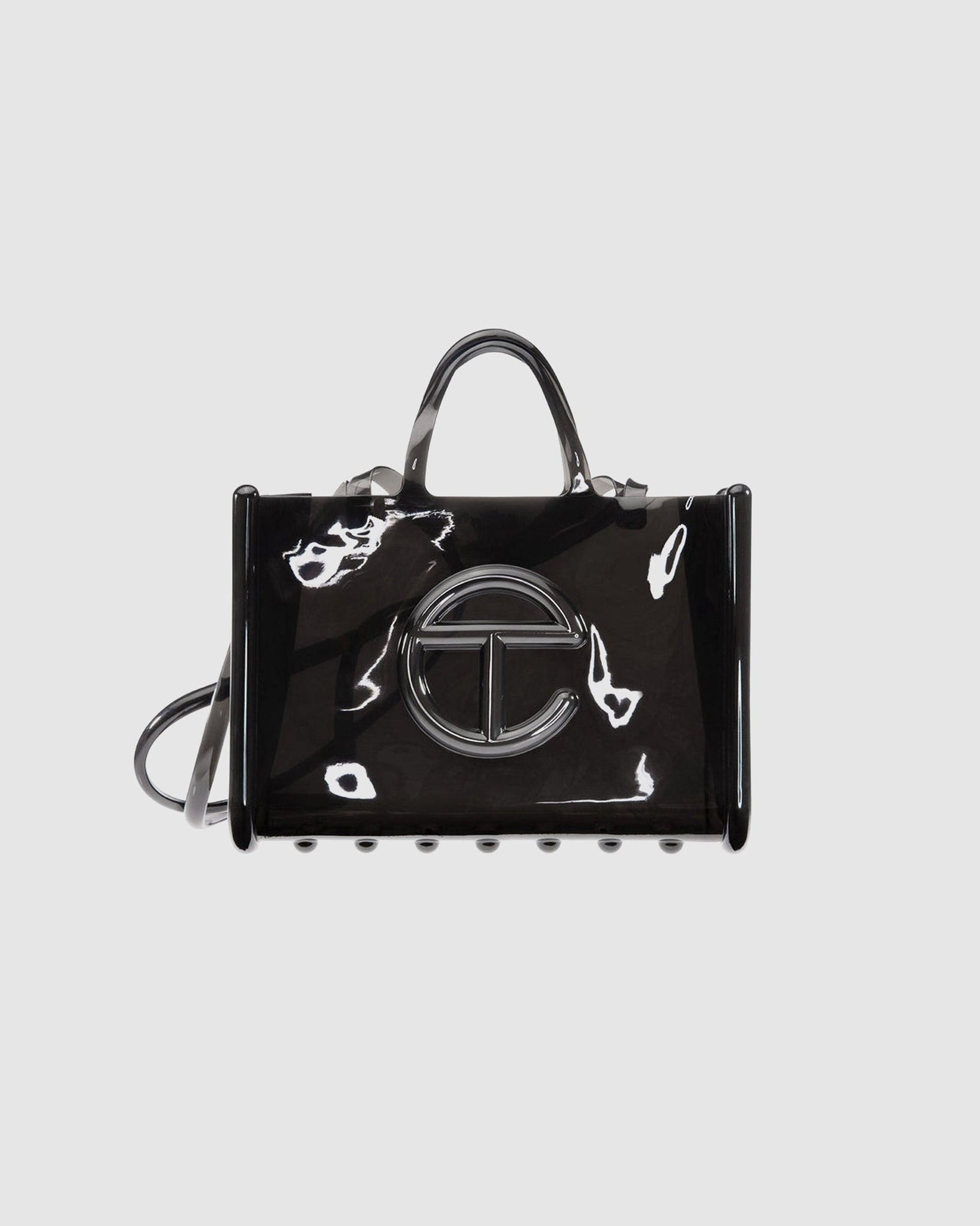 Melissa x Telfar Large Jelly Shopper Black - {{ collection.title }} - Chinatown Country Club 