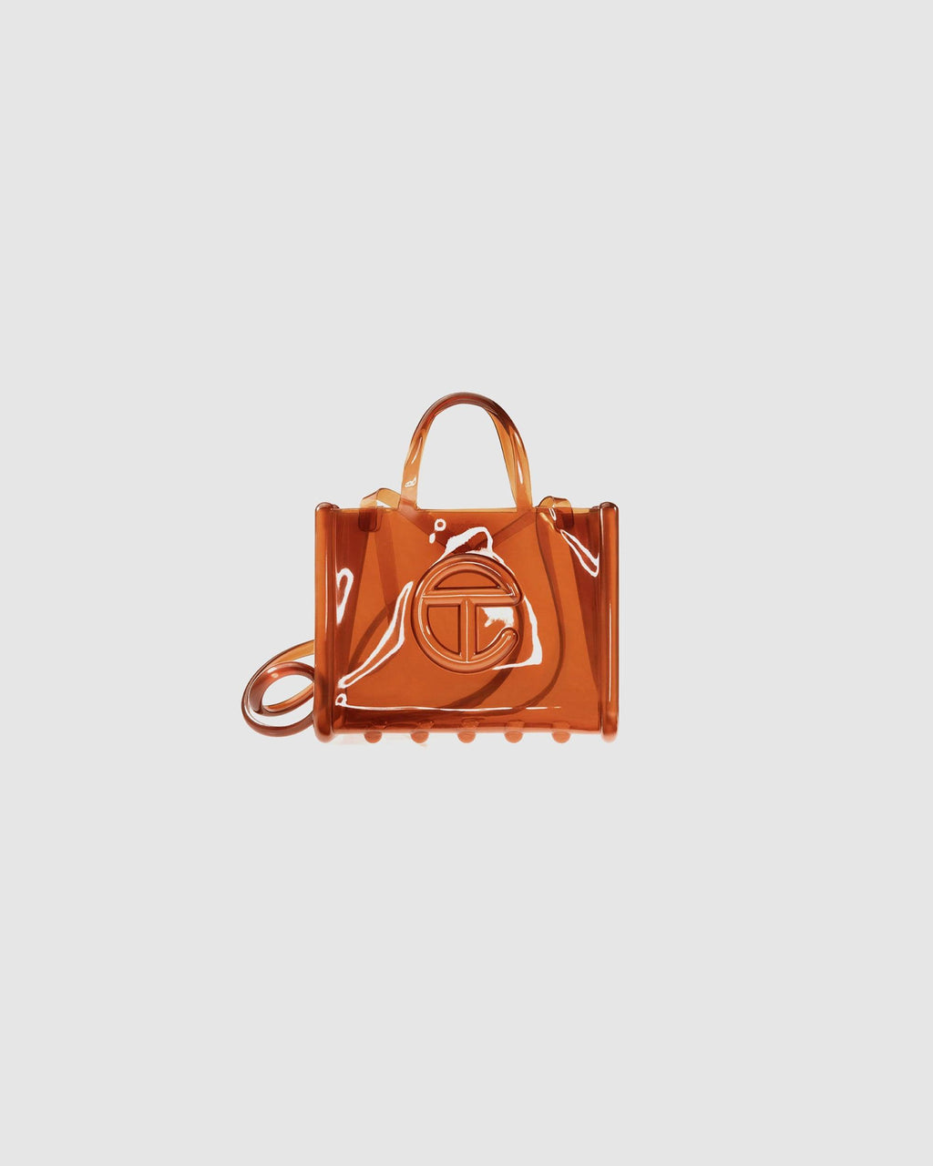 Melissa x Telfar Medium Jelly Shopper Brown - {{ collection.title }} - Chinatown Country Club 