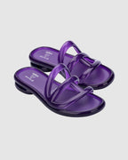 Melissa x Telfar Jelly Slide Purple