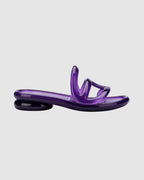 Melissa x Telfar Jelly Slide Purple