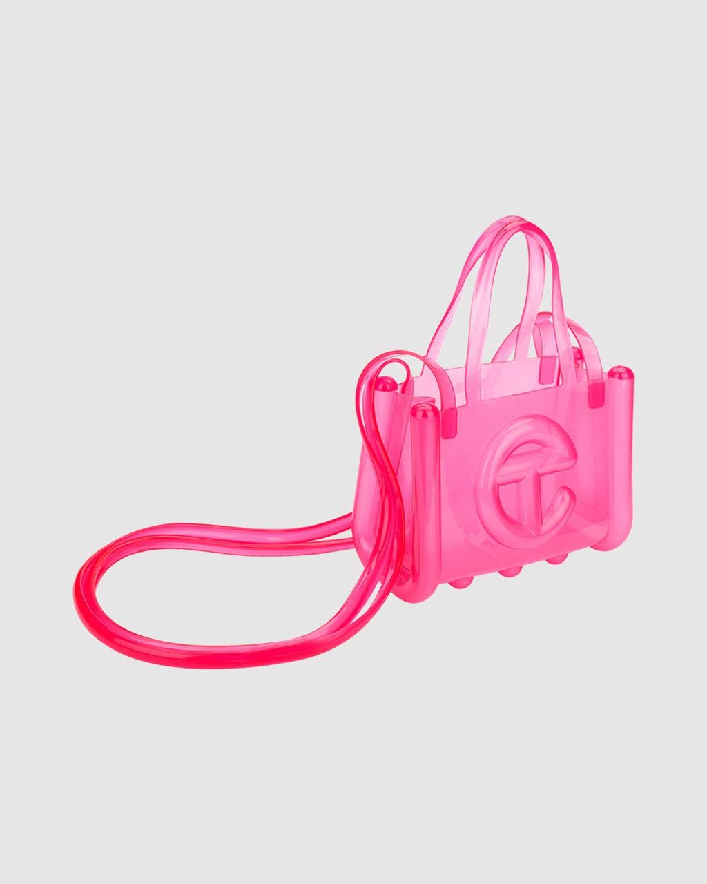 Melissa x Telfar Small Jelly Shopper Bag Pink