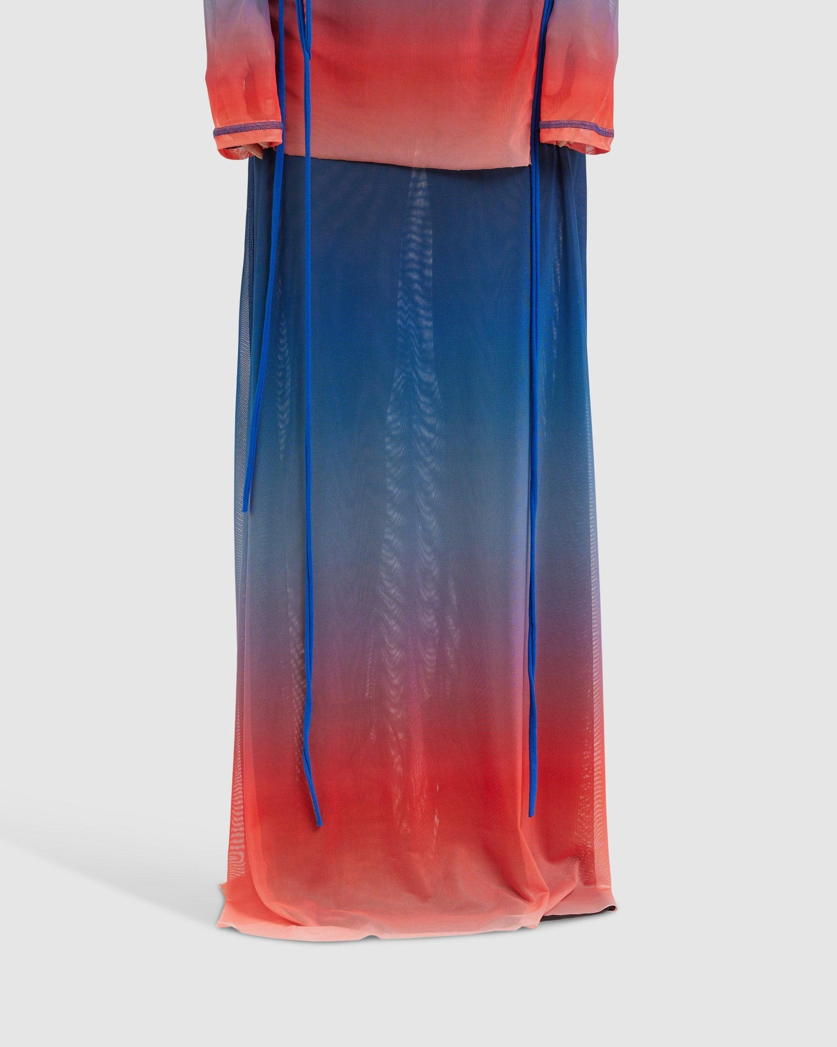 Mesh Maxi Skirt Fade Blueberry Fade - {{ collection.title }} - Chinatown Country Club 