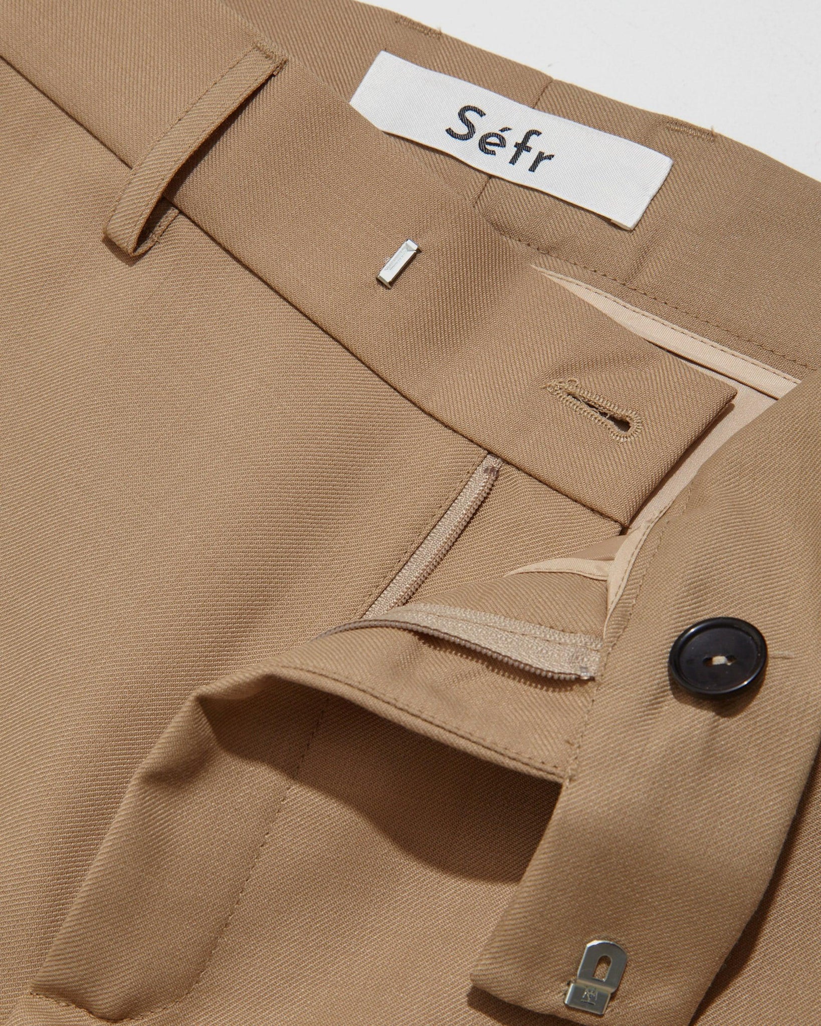 SÉFR Mike Straight-Leg Twill Suit Trousers for Men