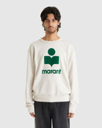 Mikoy Sweatshirt Ecru/Emerald - {{ collection.title }} - Chinatown Country Club 