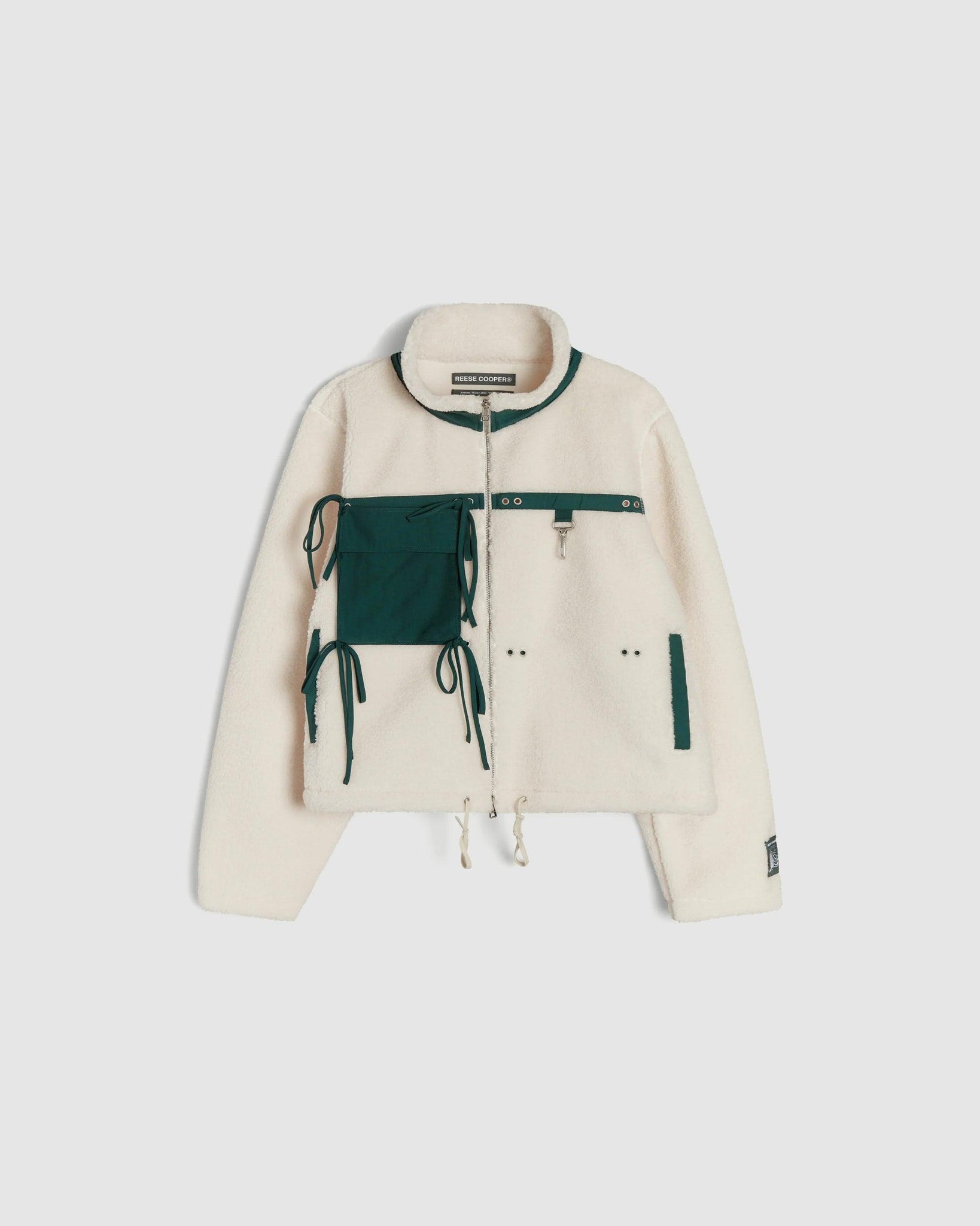 Modular Pocket Sherpa Fleece Jacket - {{ collection.title }} - Chinatown Country Club 