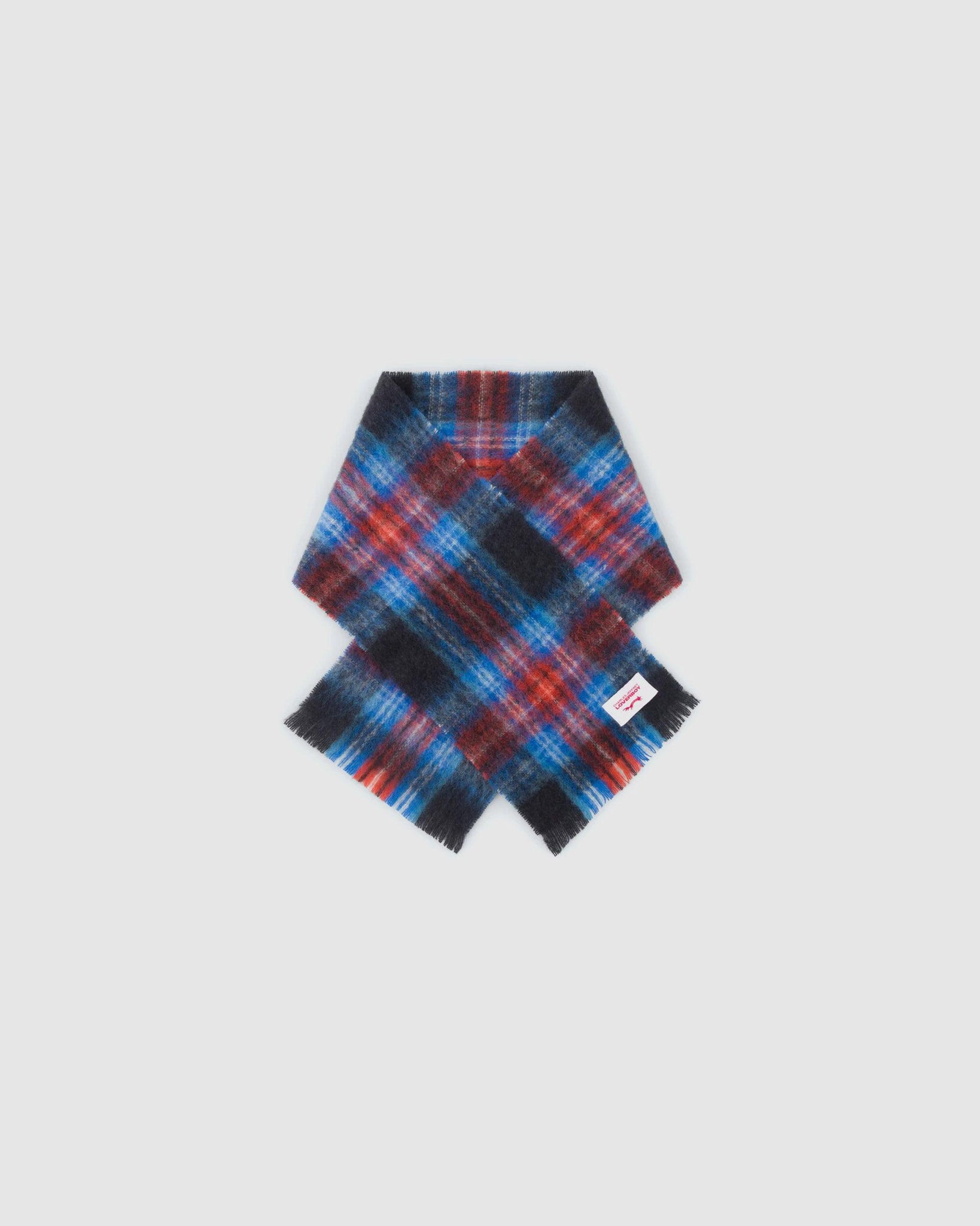 Mohair Scarf Loverboy Tartan - {{ collection.title }} - Chinatown Country Club 