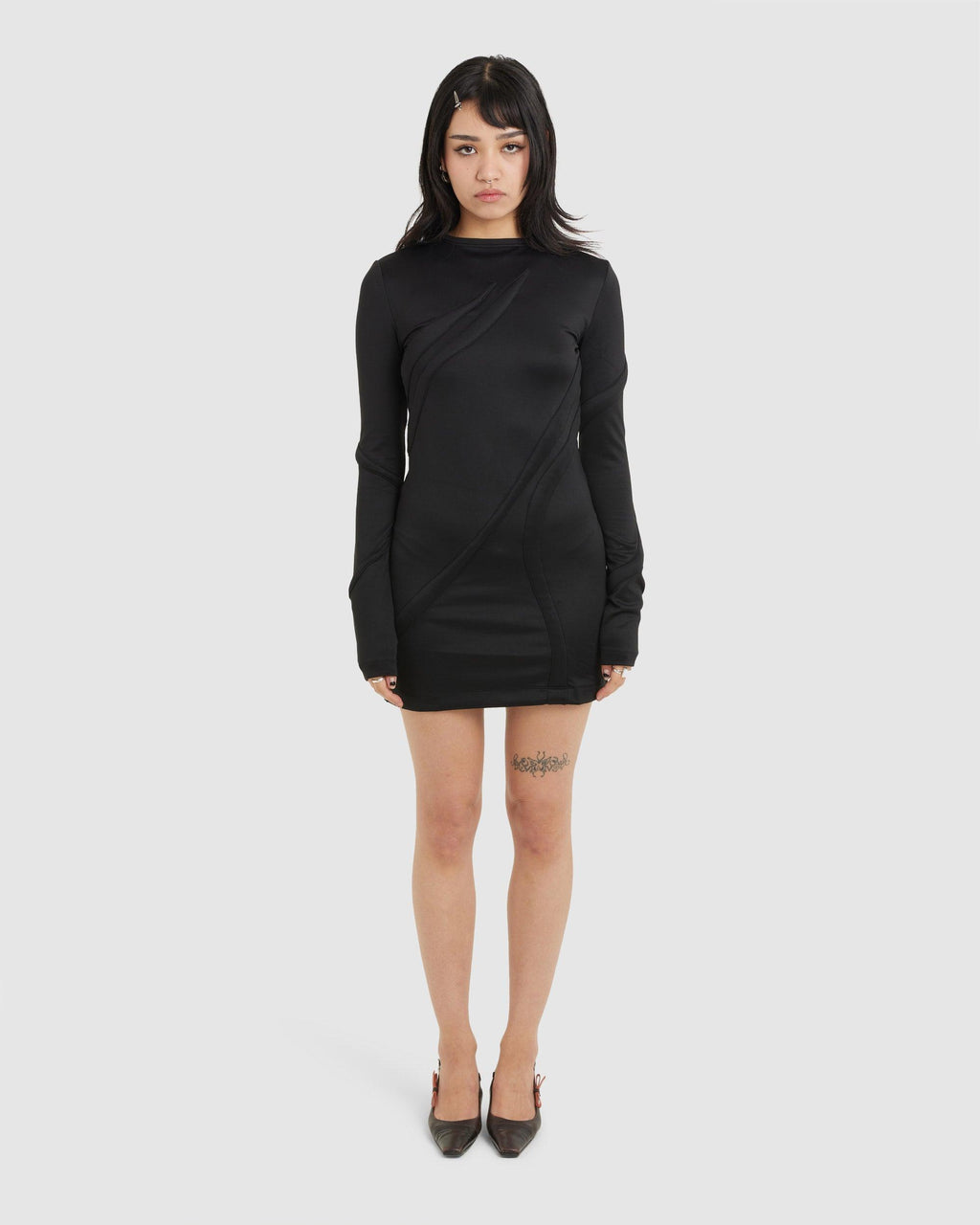 Morphed Padded Dress - {{ collection.title }} - Chinatown Country Club 