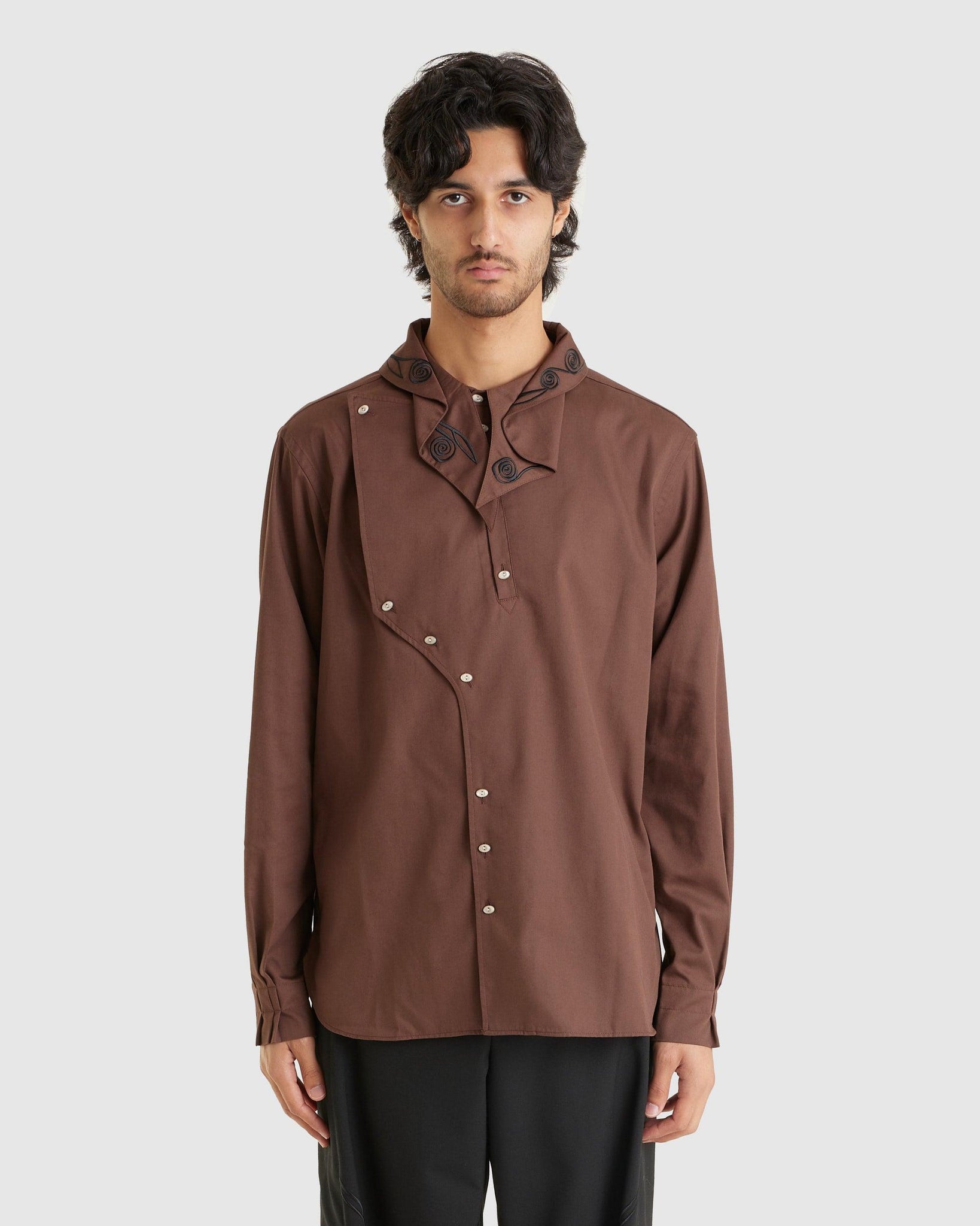 Nesebur Embroidered Shirt - {{ collection.title }} - Chinatown Country Club 