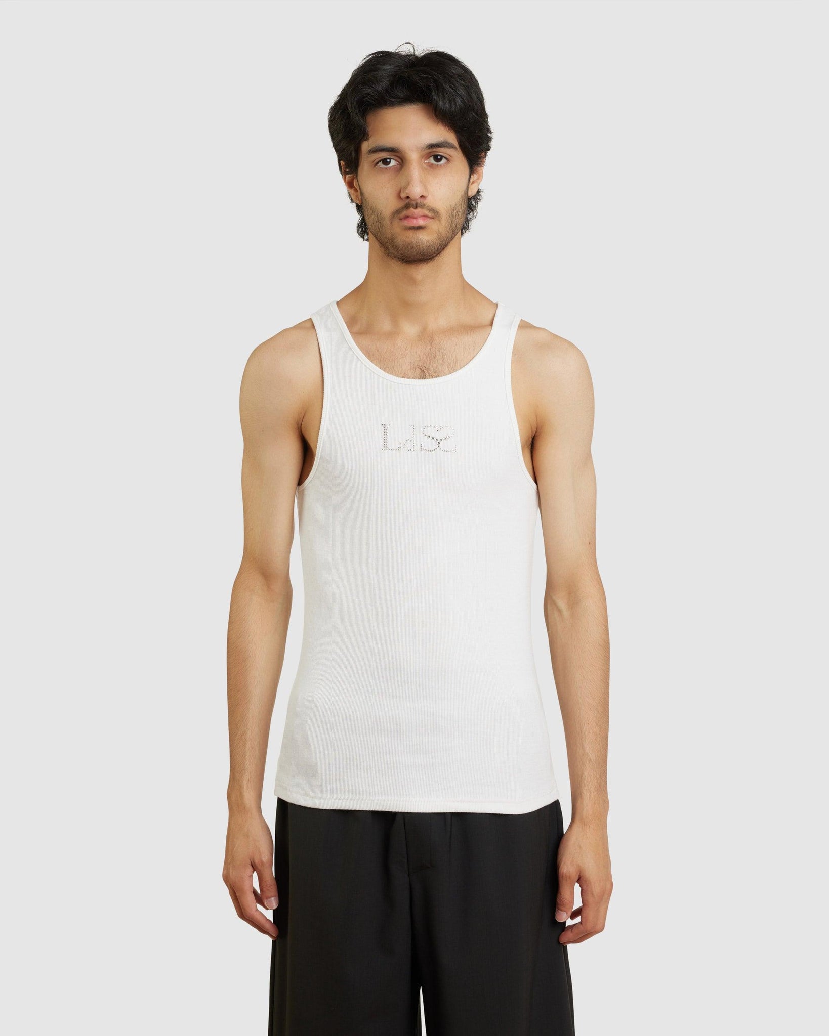 New Logo Tank Top White - {{ collection.title }} - Chinatown Country Club 